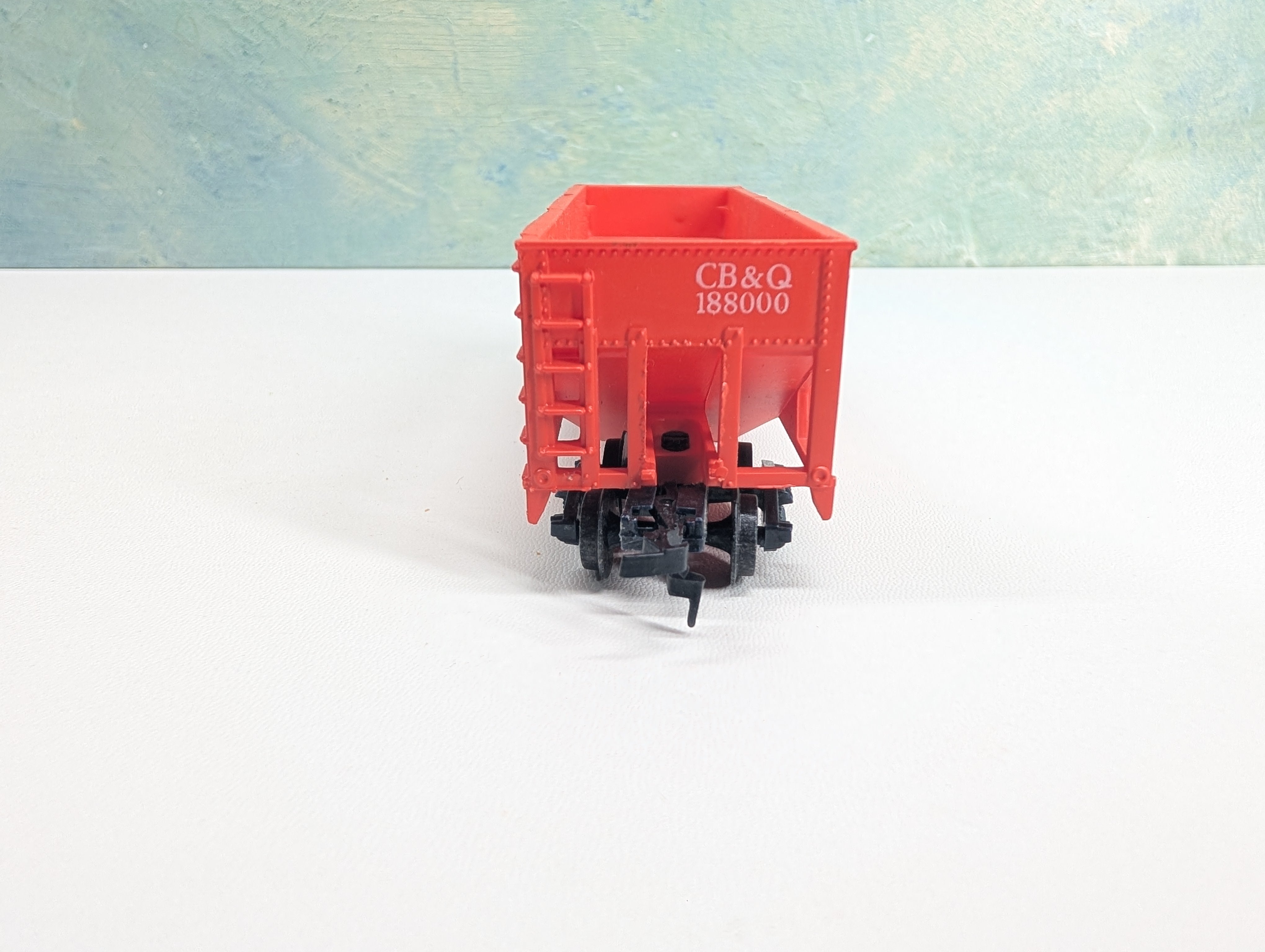 USED Varney HO Scale 2 Bay Hopper Burlington CB&Q #188000