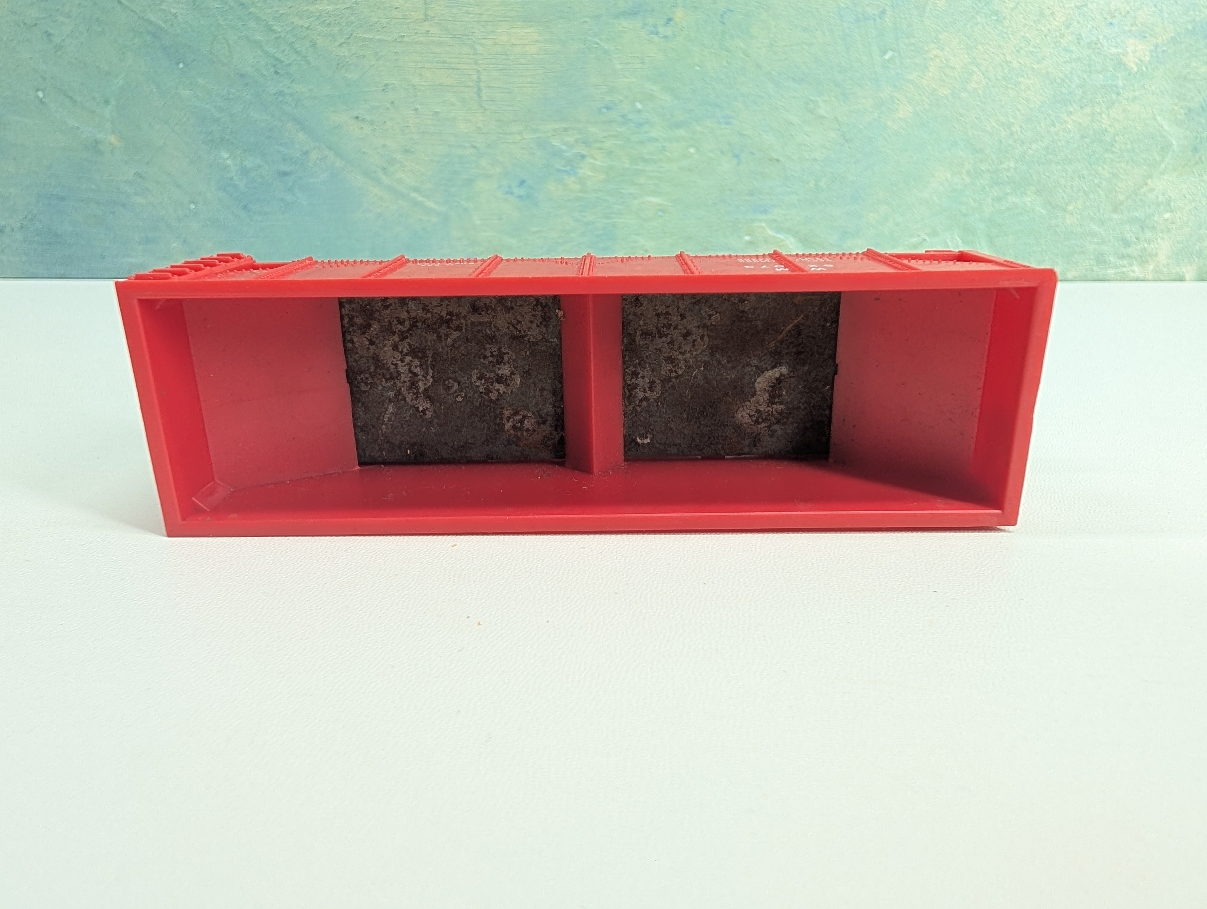 USED HO Scale 2 Bay Hopper Western Maryland WM #52073 Metal Wheels
