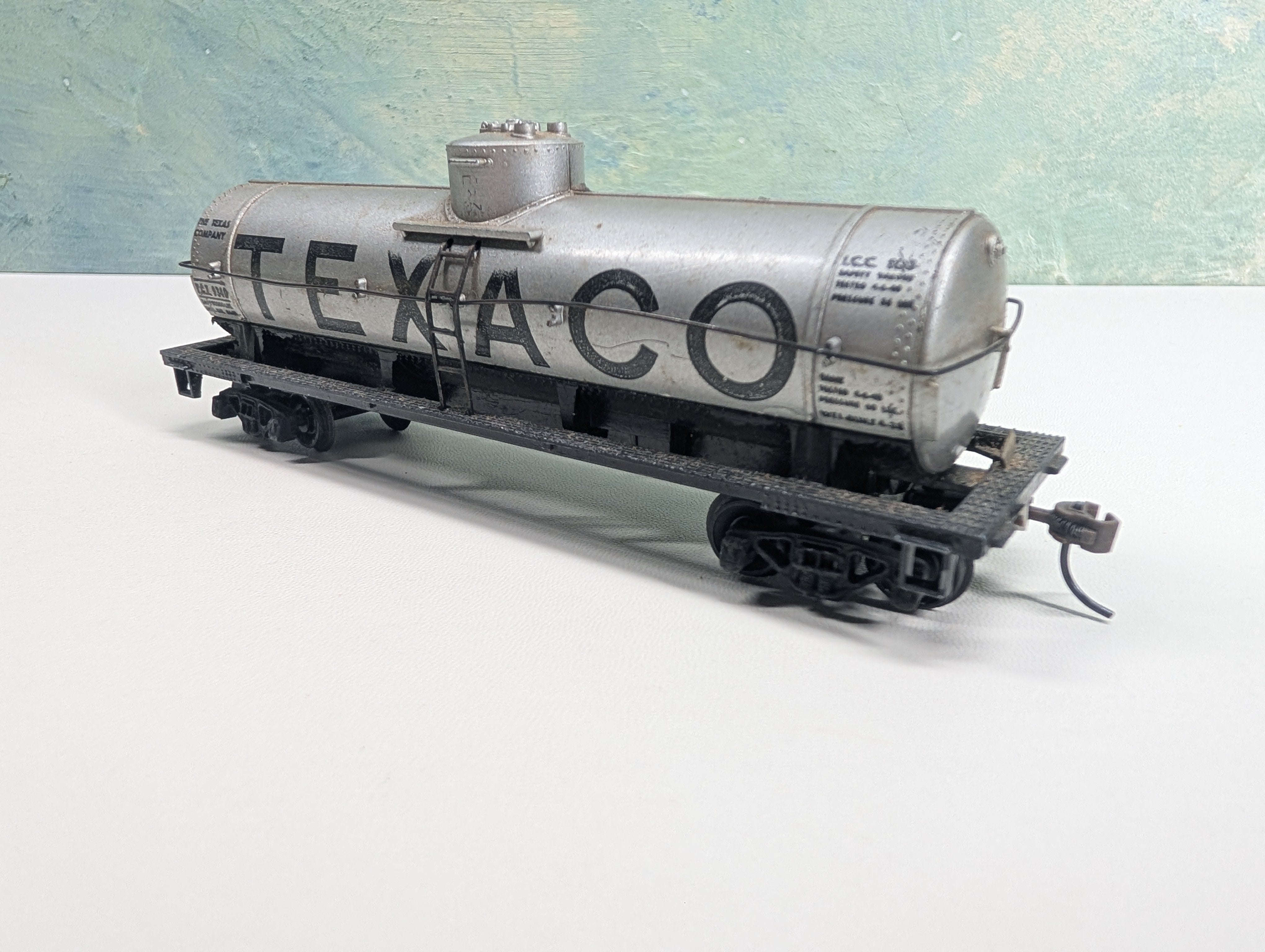 USED Mantua HO Scale Single Dome Tank Car Texaco TCX #9340