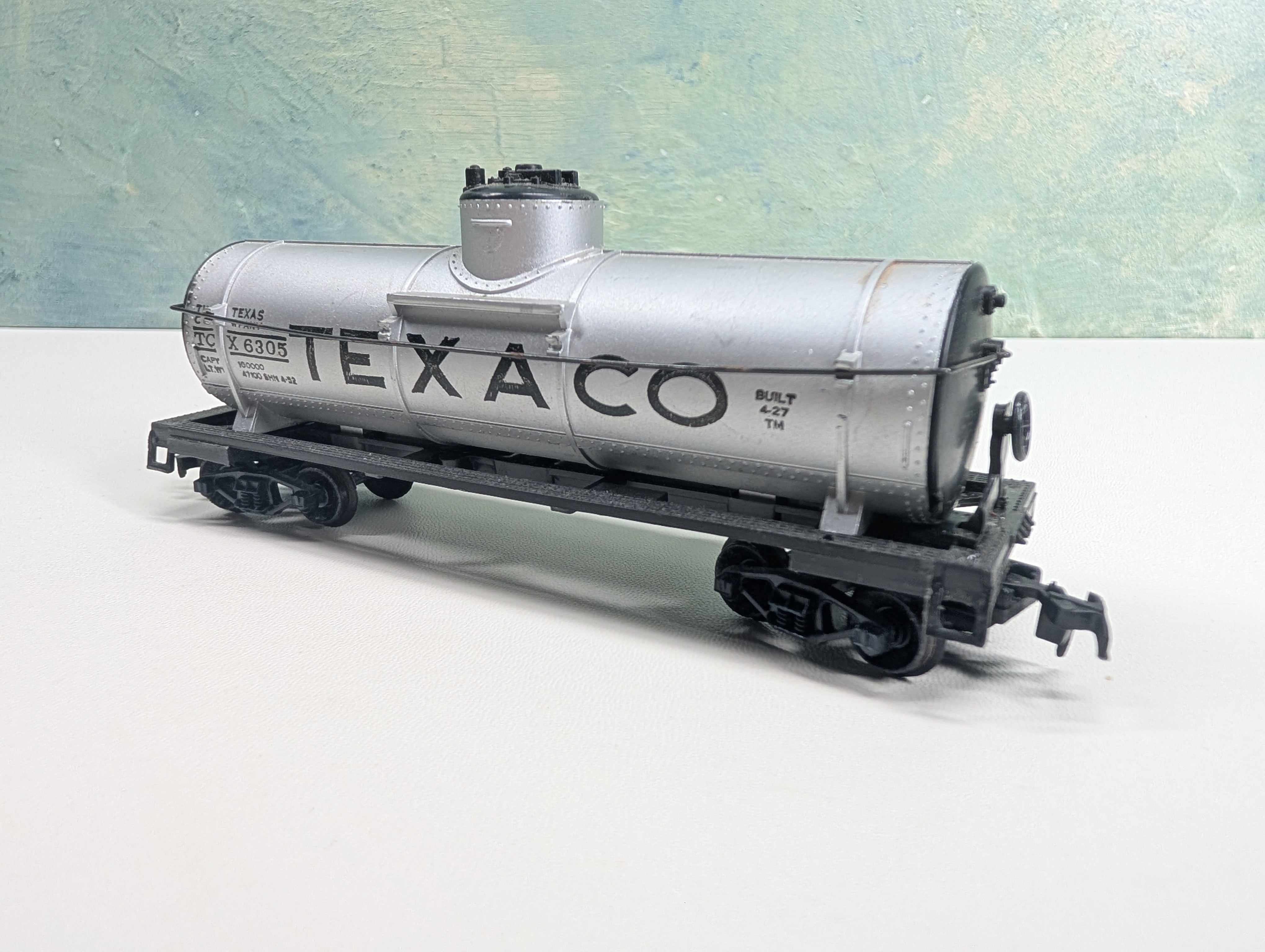 USED HO Scale Single Dome Tank Car Texaco TCX #6305