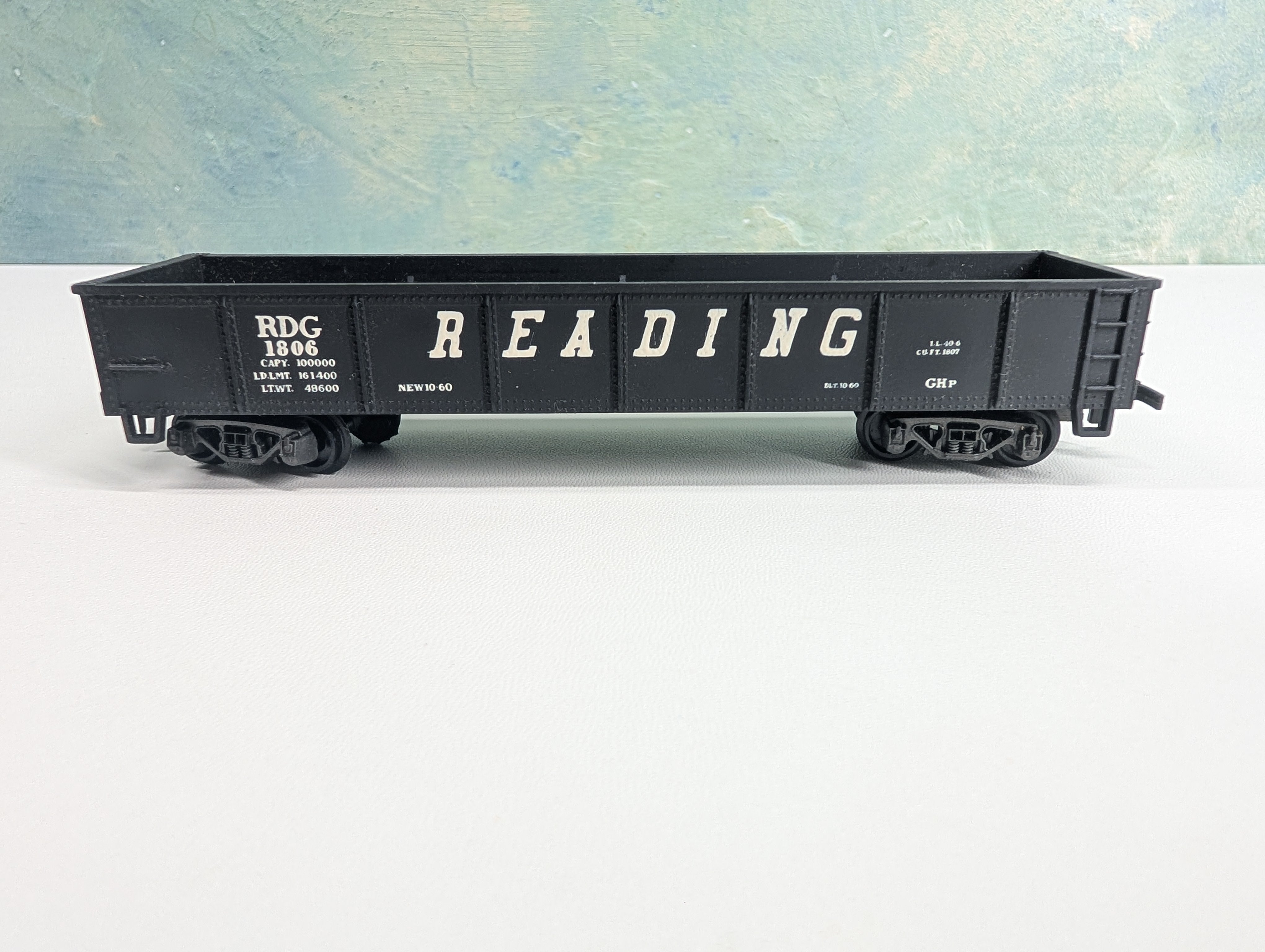 USED Rivarossi HO Scale 40' Gondola Reading RDG #1806
