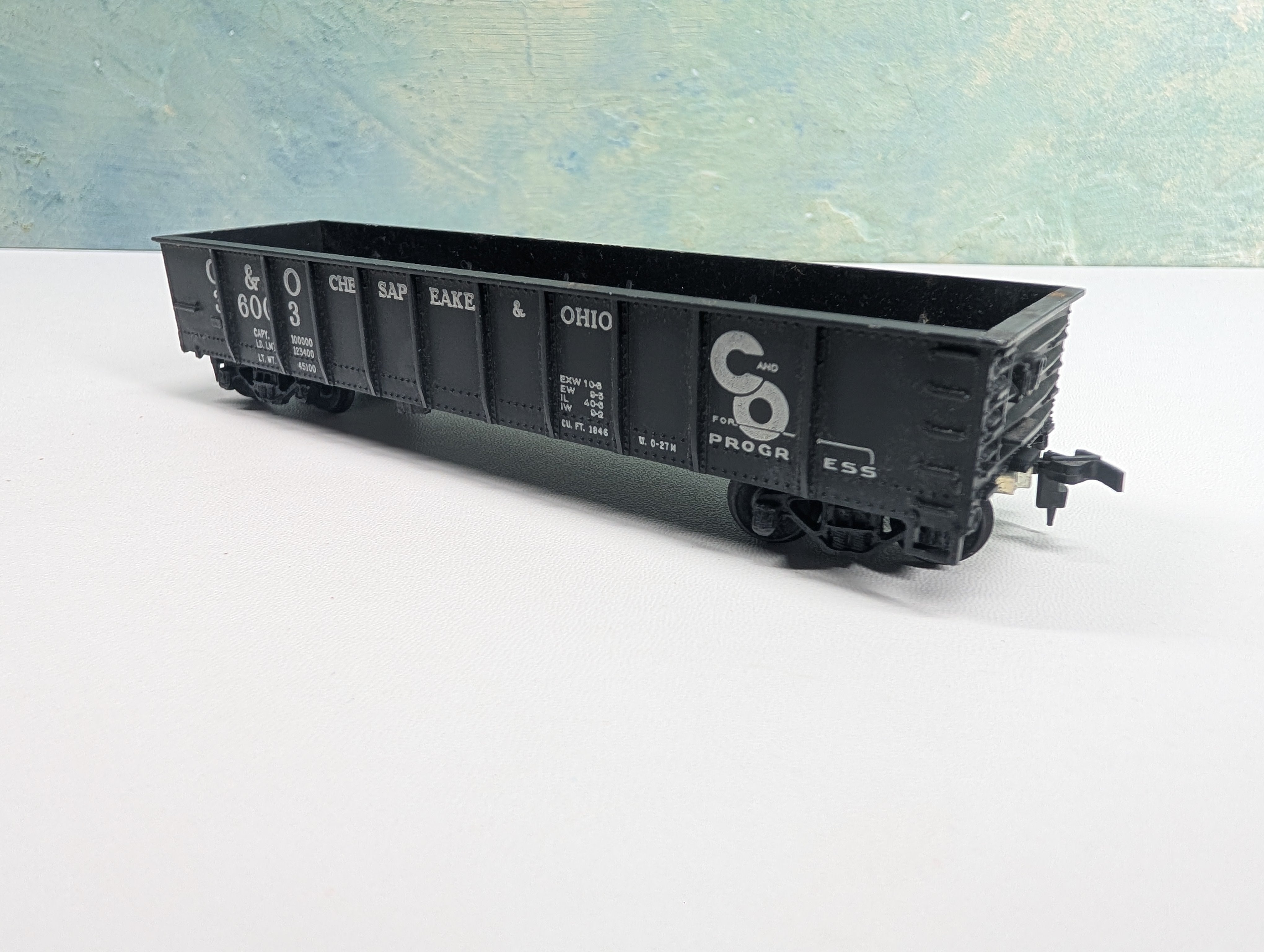 USED Mantua HO Scale 40' Gondola Chesapeake and Ohio C&O #36003