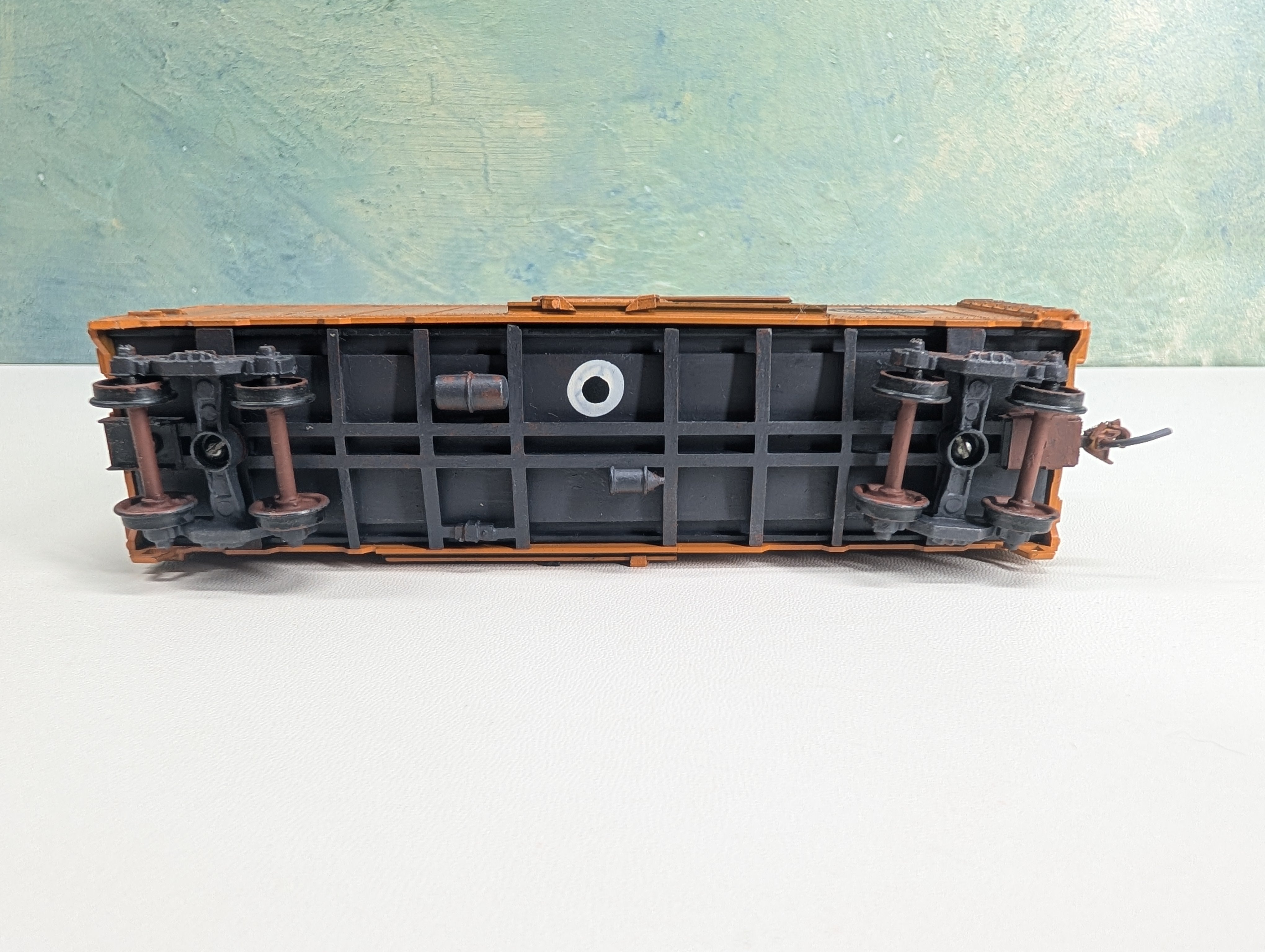 USED Athearn HO Scale 40' Box Car Bessemer and Lake Erie Railroad B&LE #81203 Weathered