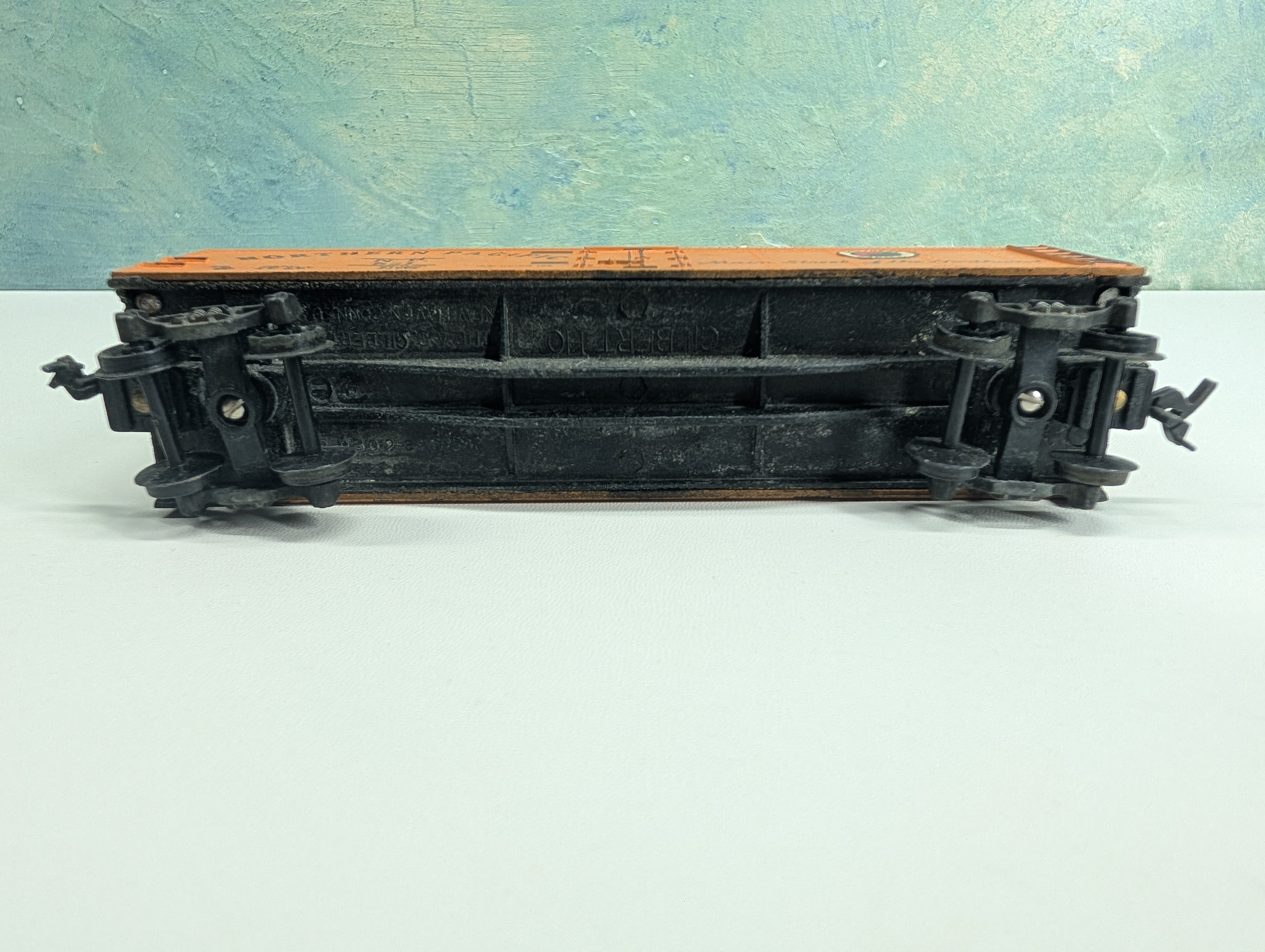 USED Gilbert HO Scale 41' Reefer Box Car Northern Pacific NP #521