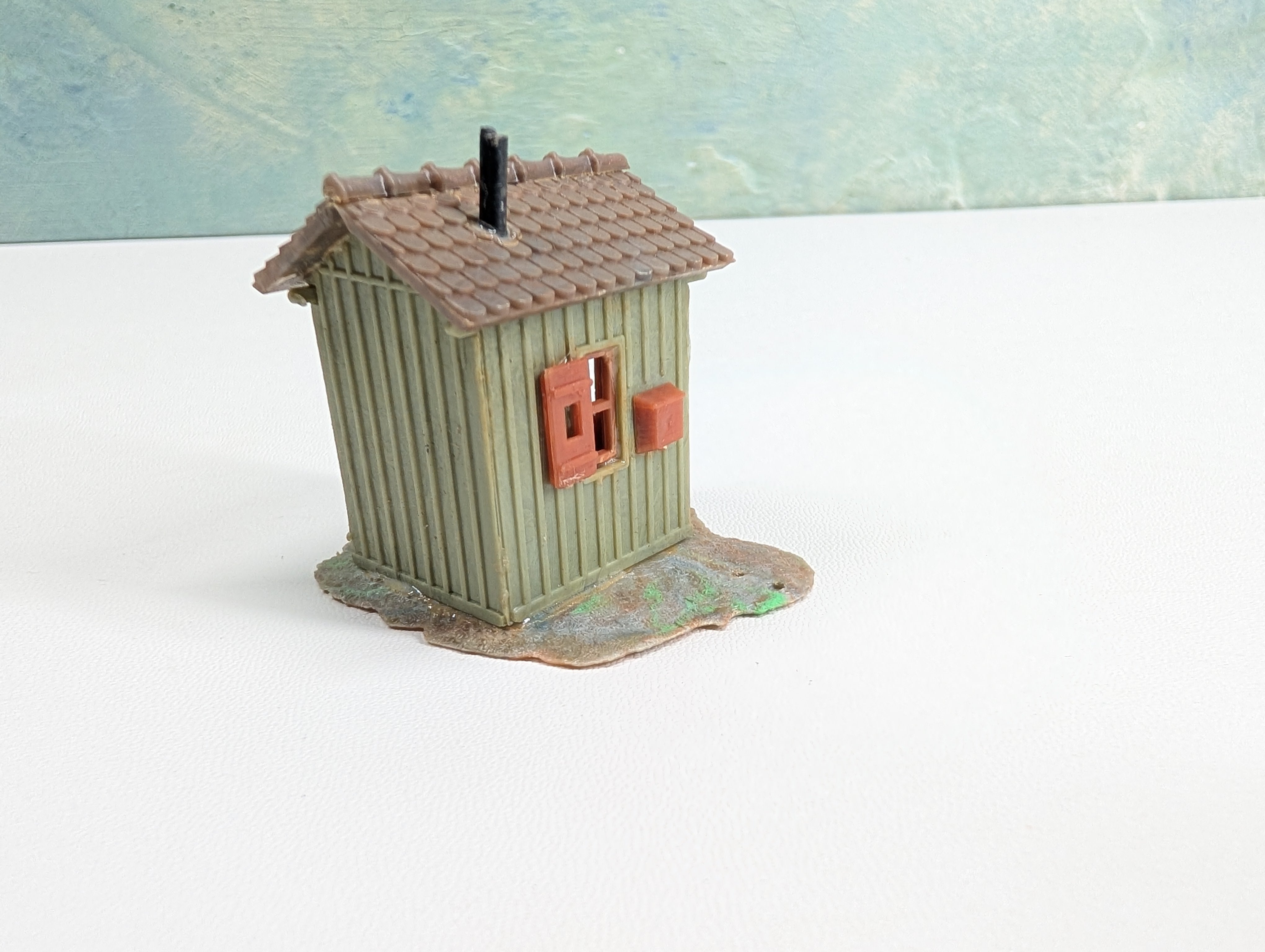 USED Faller 138A HO Scale Trackside Shed