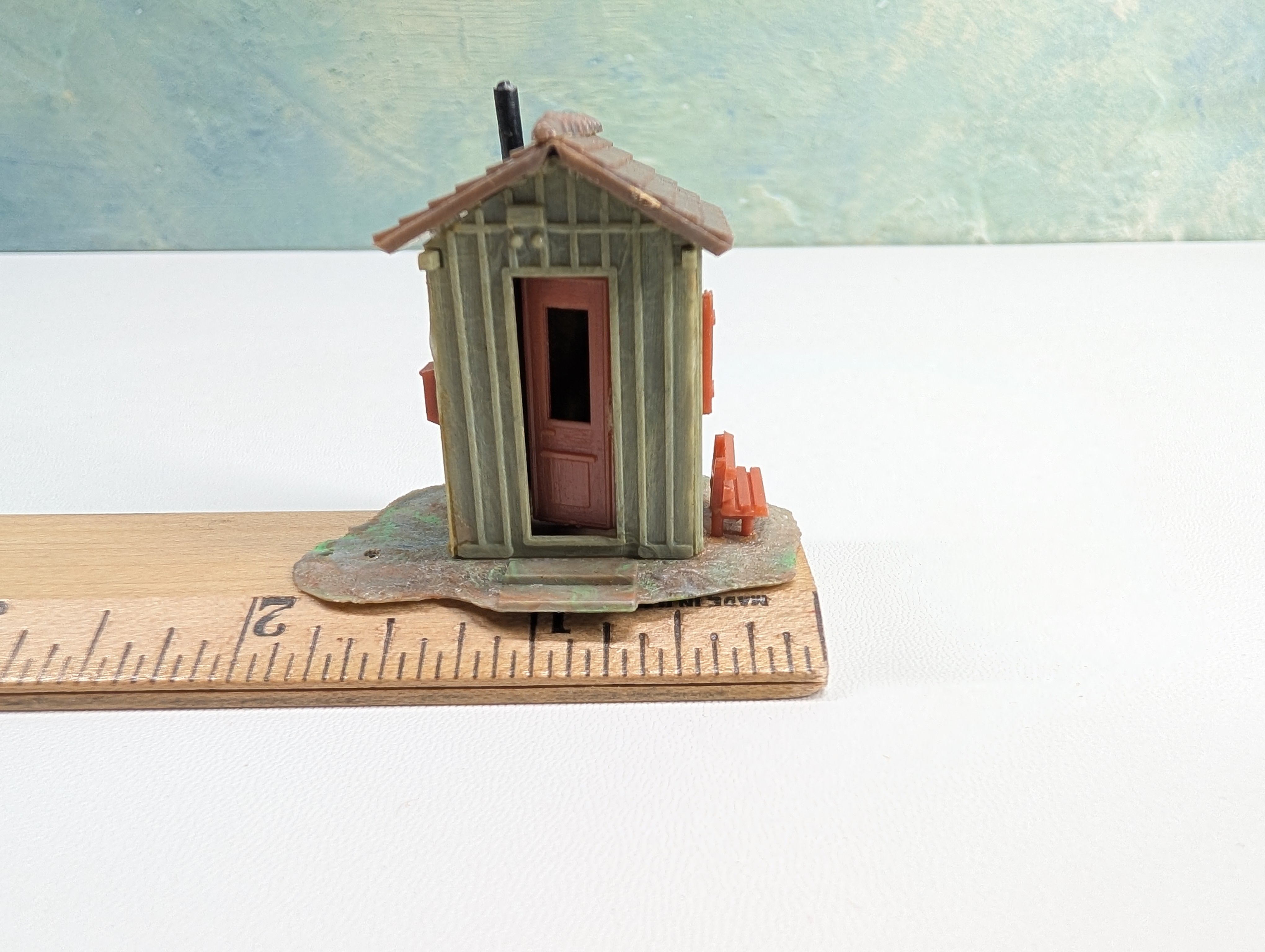 USED Faller 138A HO Scale Trackside Shed