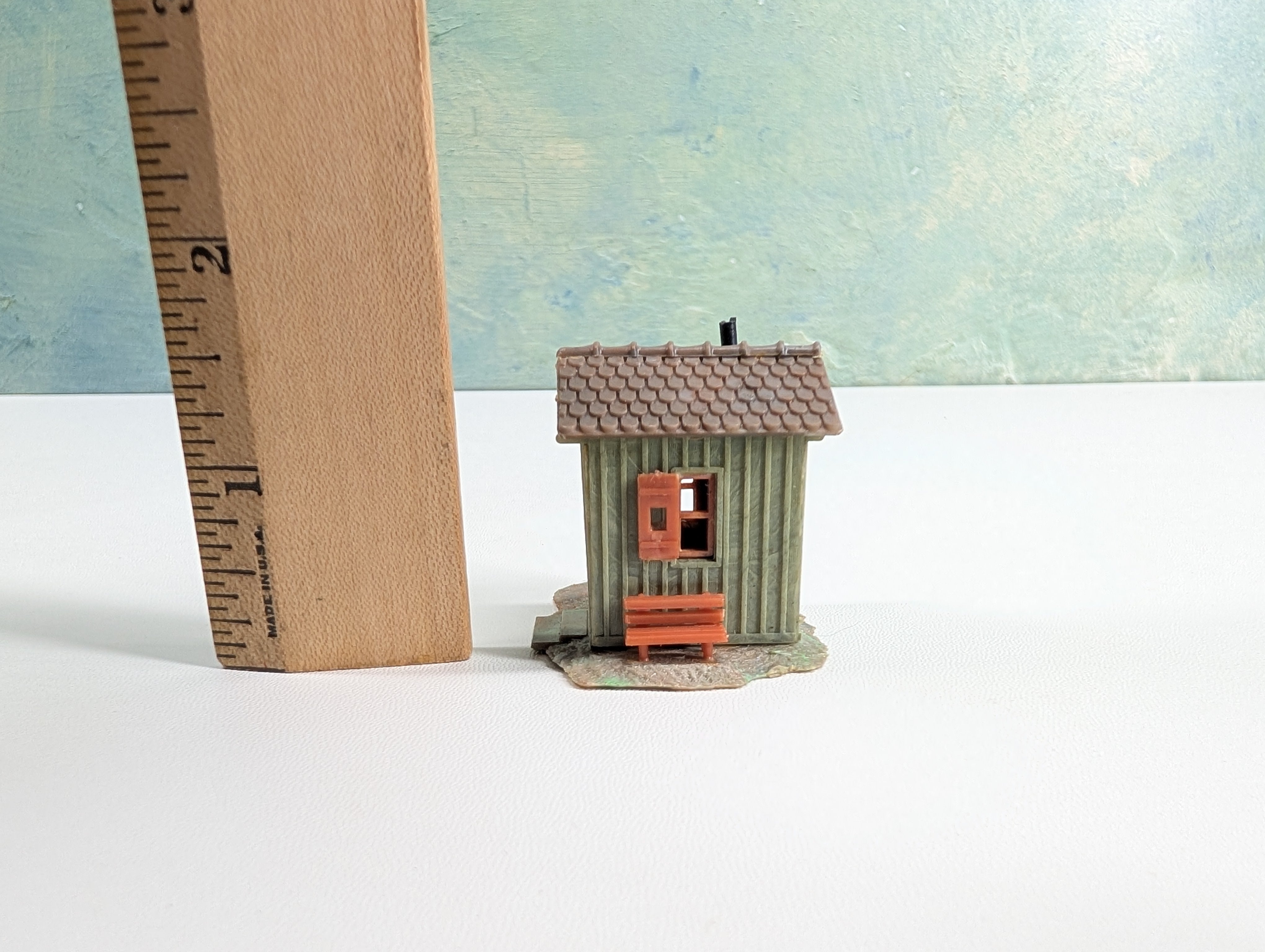 USED Faller 138A HO Scale Trackside Shed