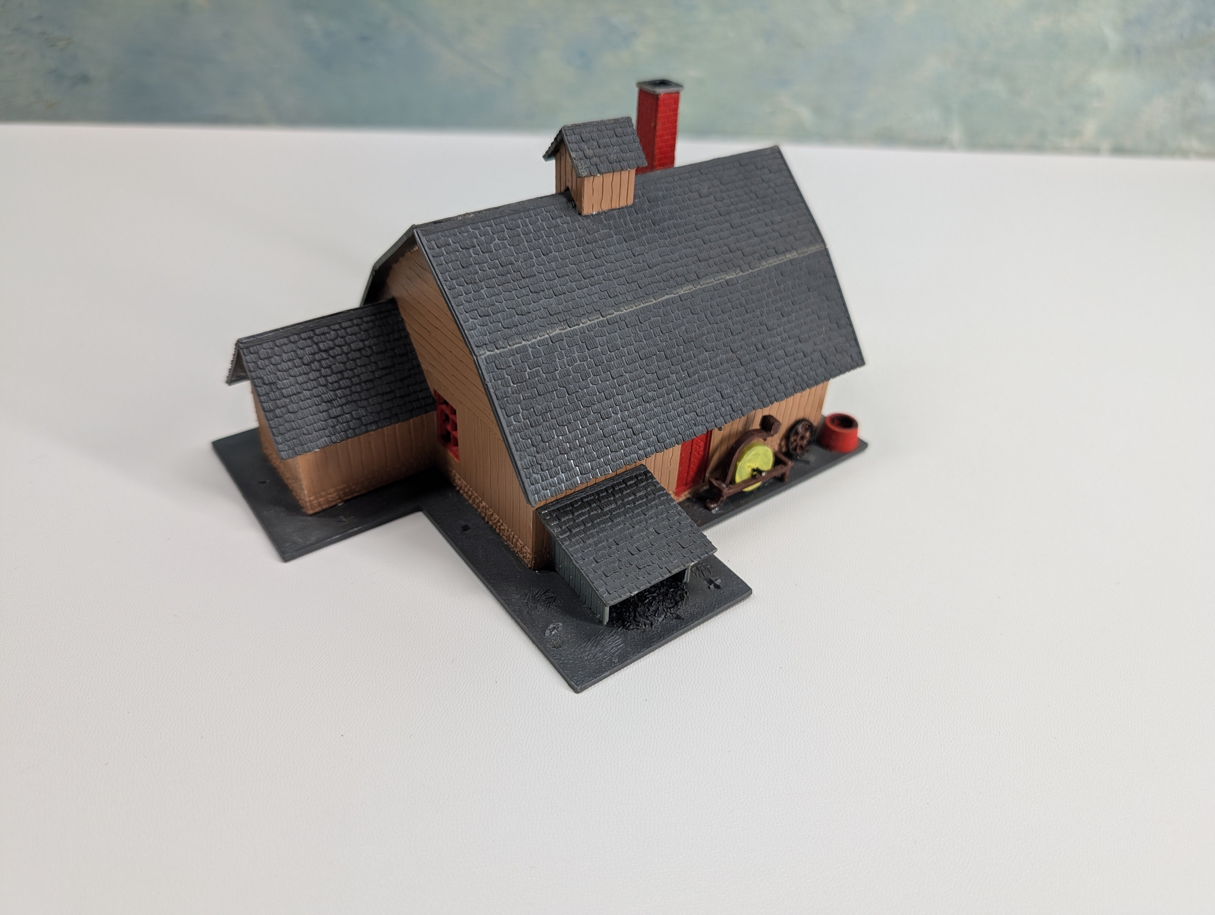 USED Tyco HO Scale Oldtime Blacksmith Shop