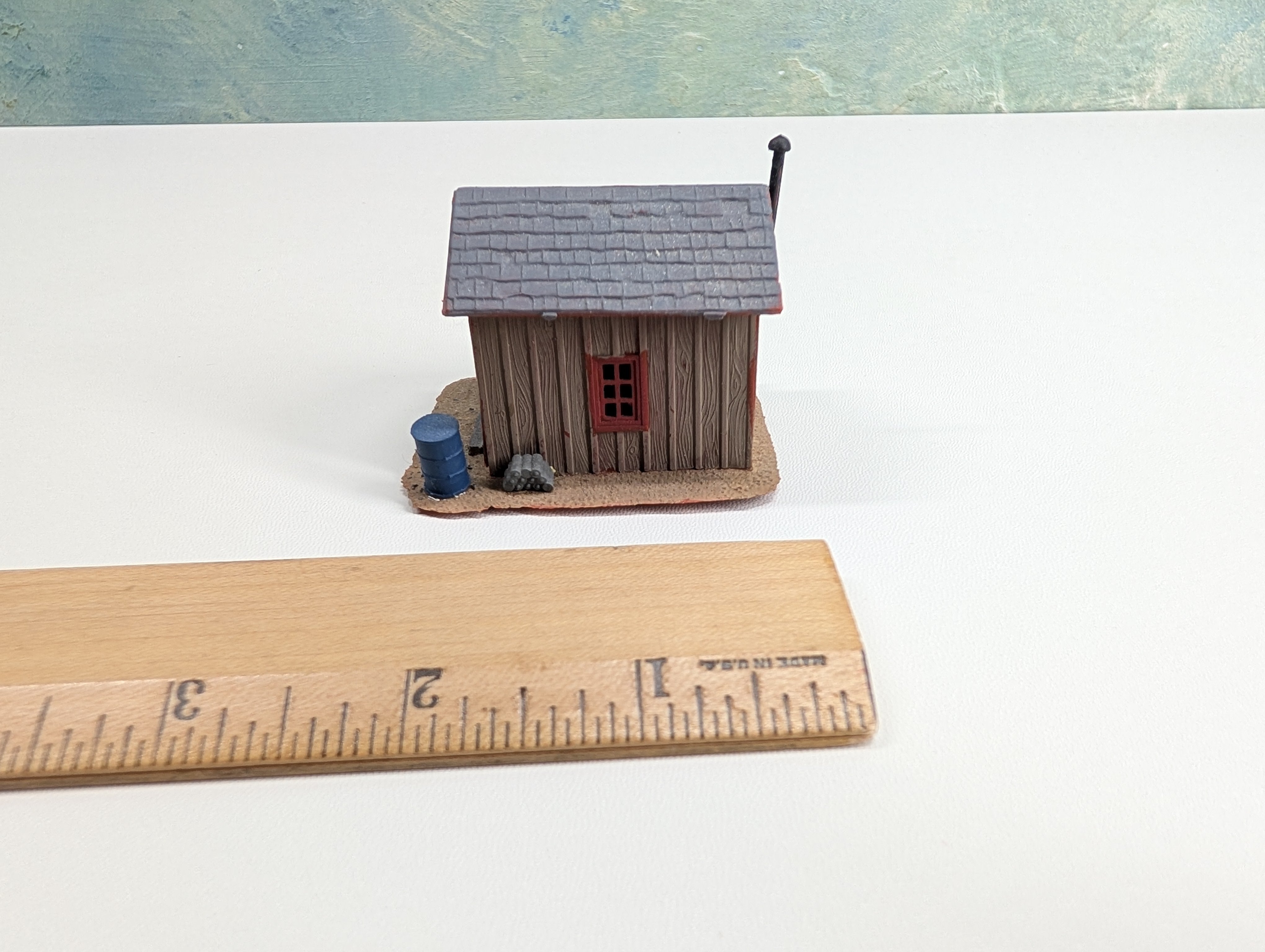 USED HO Scale Trackside Shanty, Shed