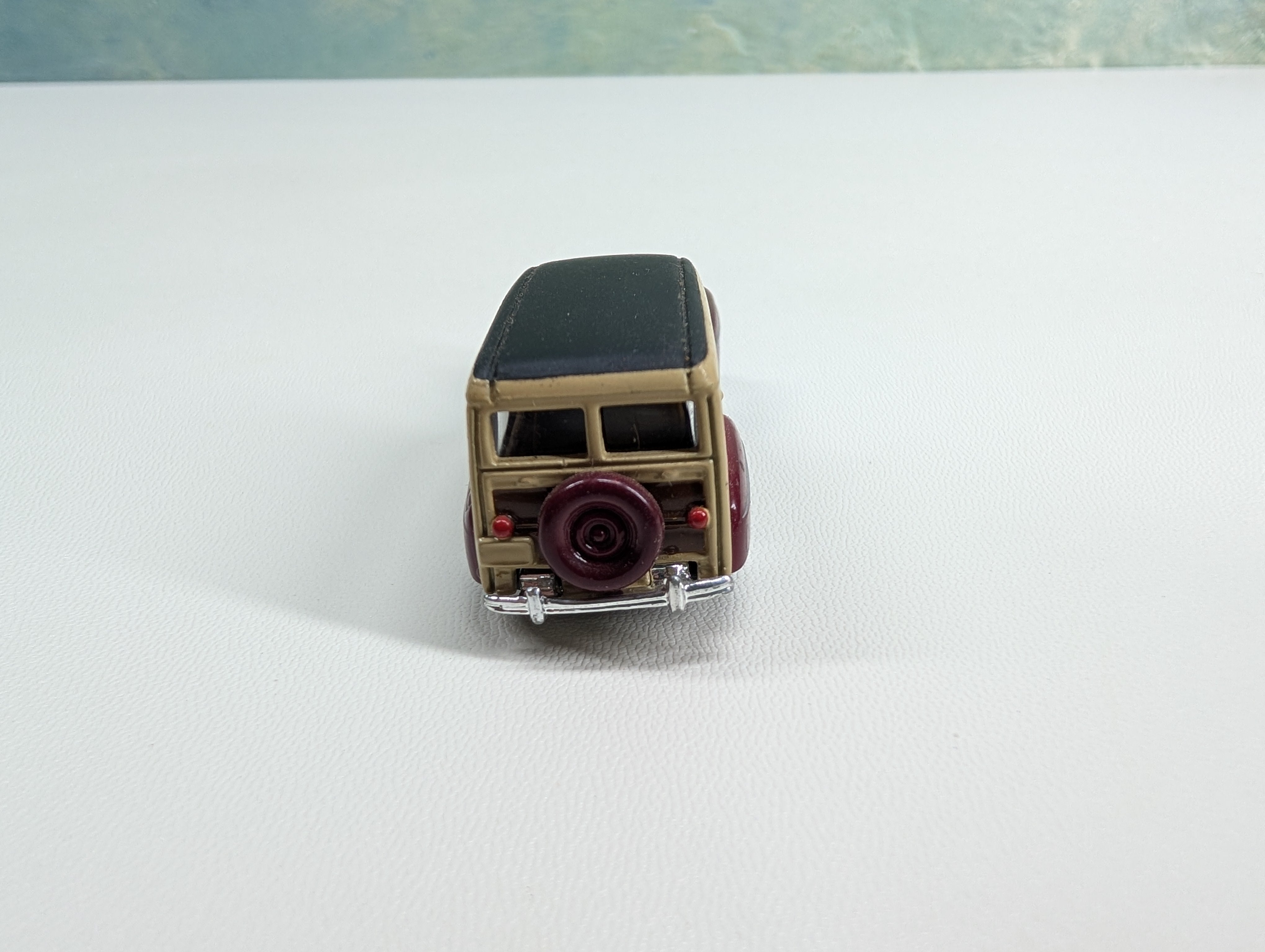 USED Classic Metal Works HO Scale 1948 Ford Woody Wagon Burgundy