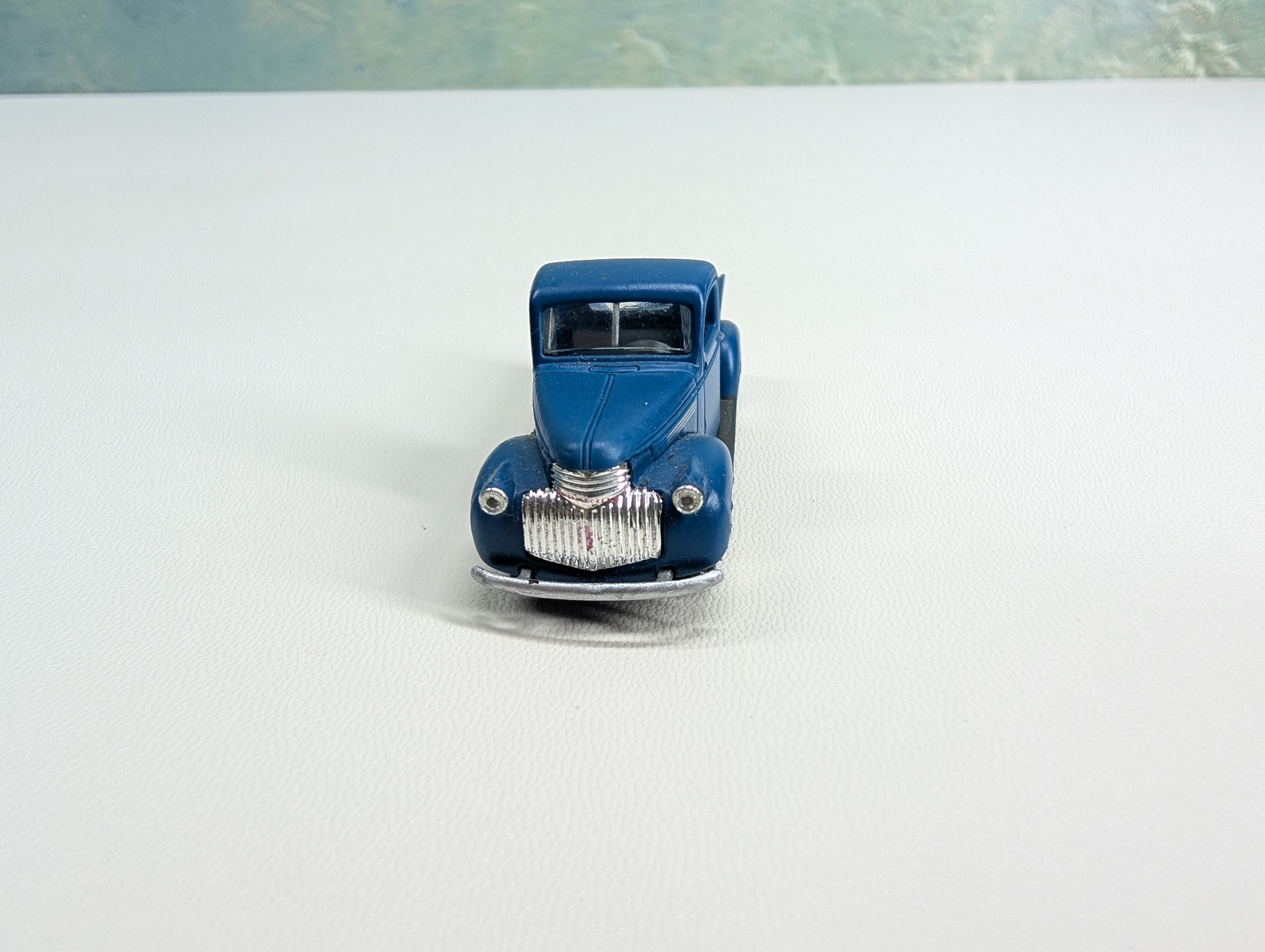 USED Classic Metal Works HO Scale GM Blue Pick-Up Truck