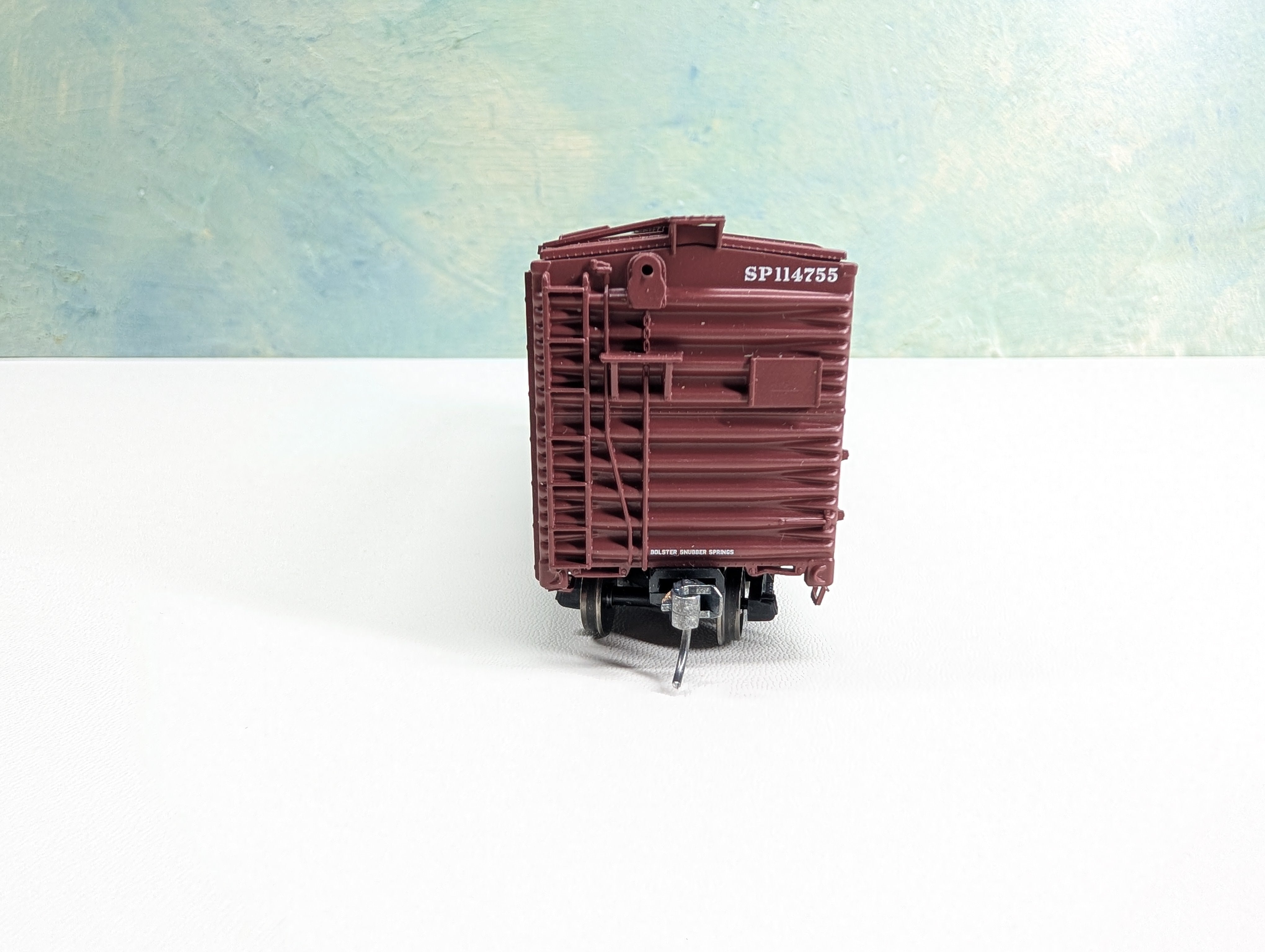 USED Atlas Trainman 20006252 HO Scale 1937 AAR 40' Box Car Southern Pacific SP #114755 Metal Wheels