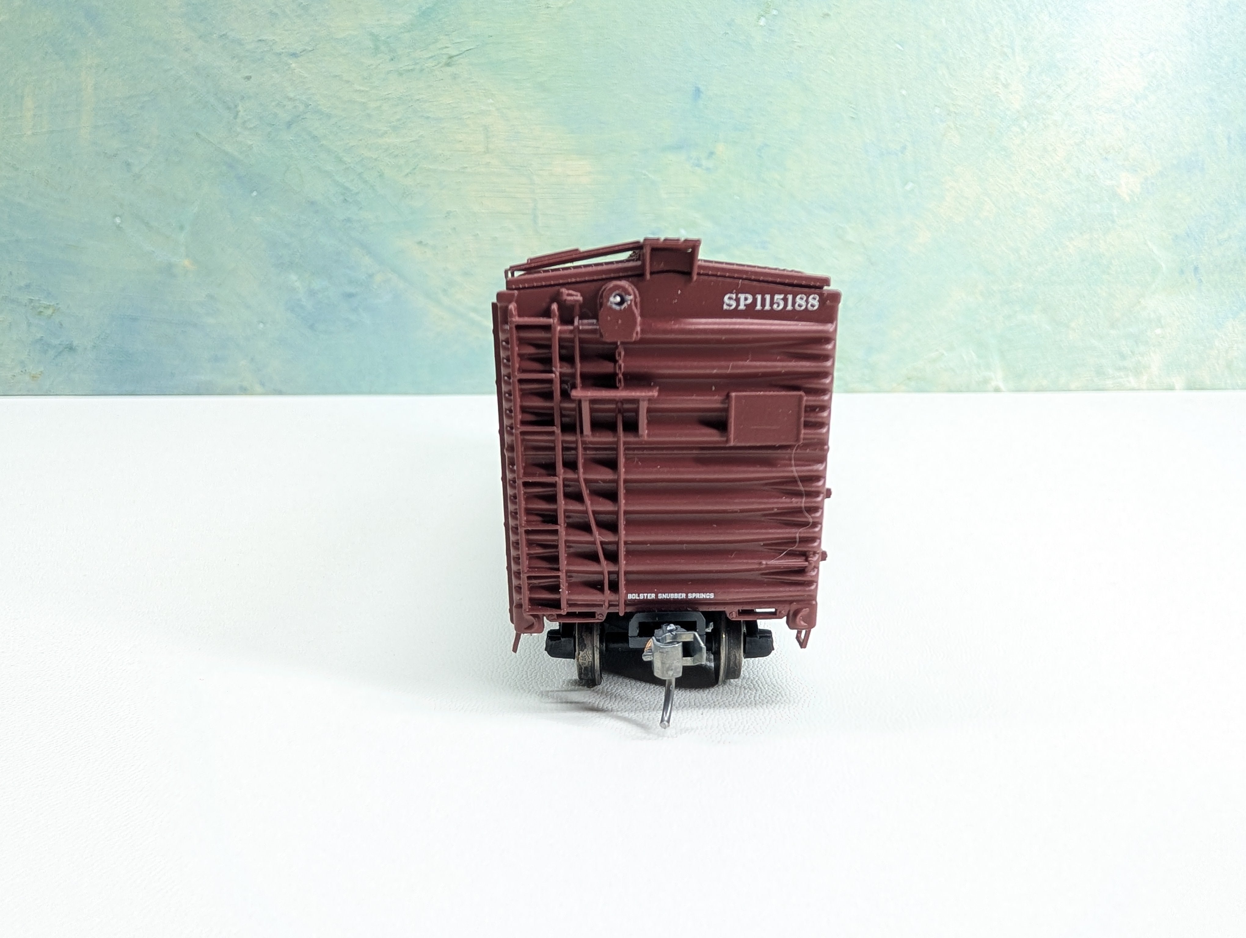 USED Atlas Trainman 20006253 HO Scale 1937 AAR 40' Box Car Southern Pacific SP #115188 Metal Wheels