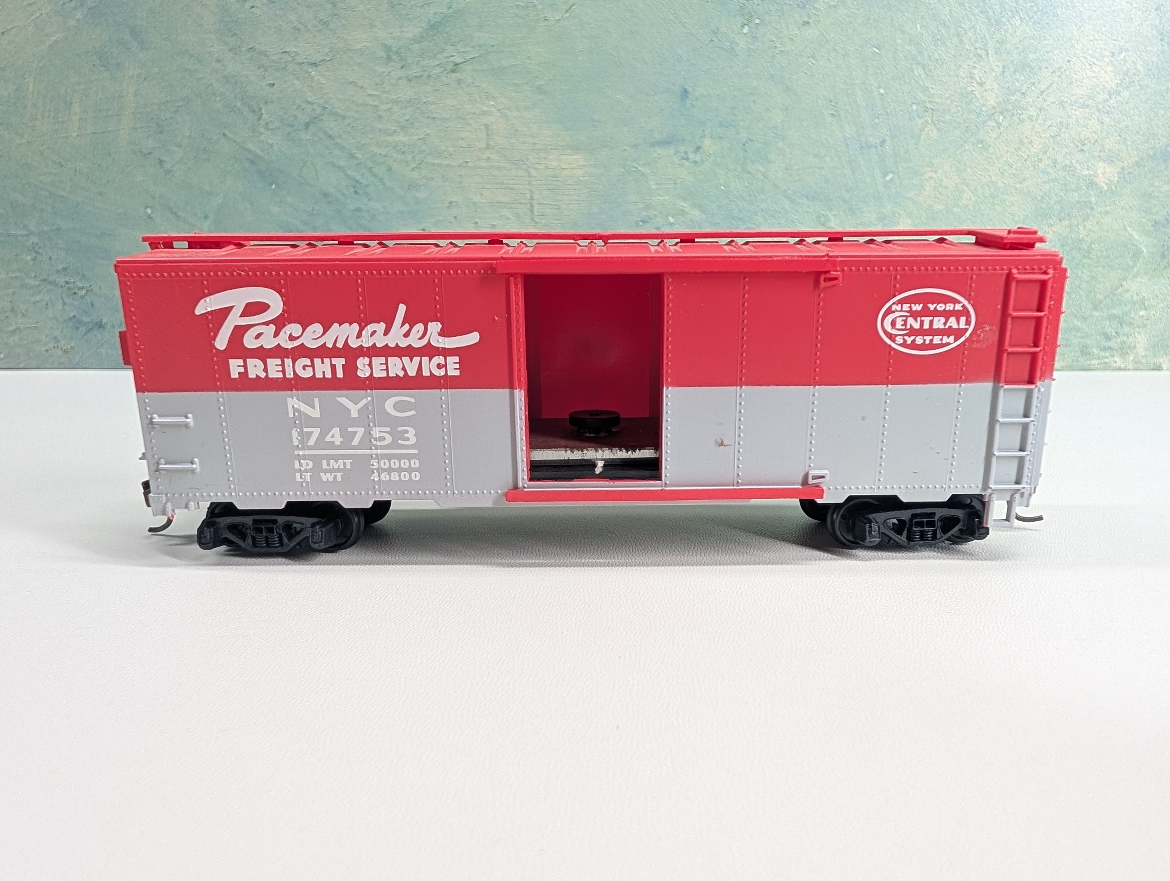 USED Mantua HO Scale Heavyweight 40' Box Car New York Central NYC #174753 Pacemaker