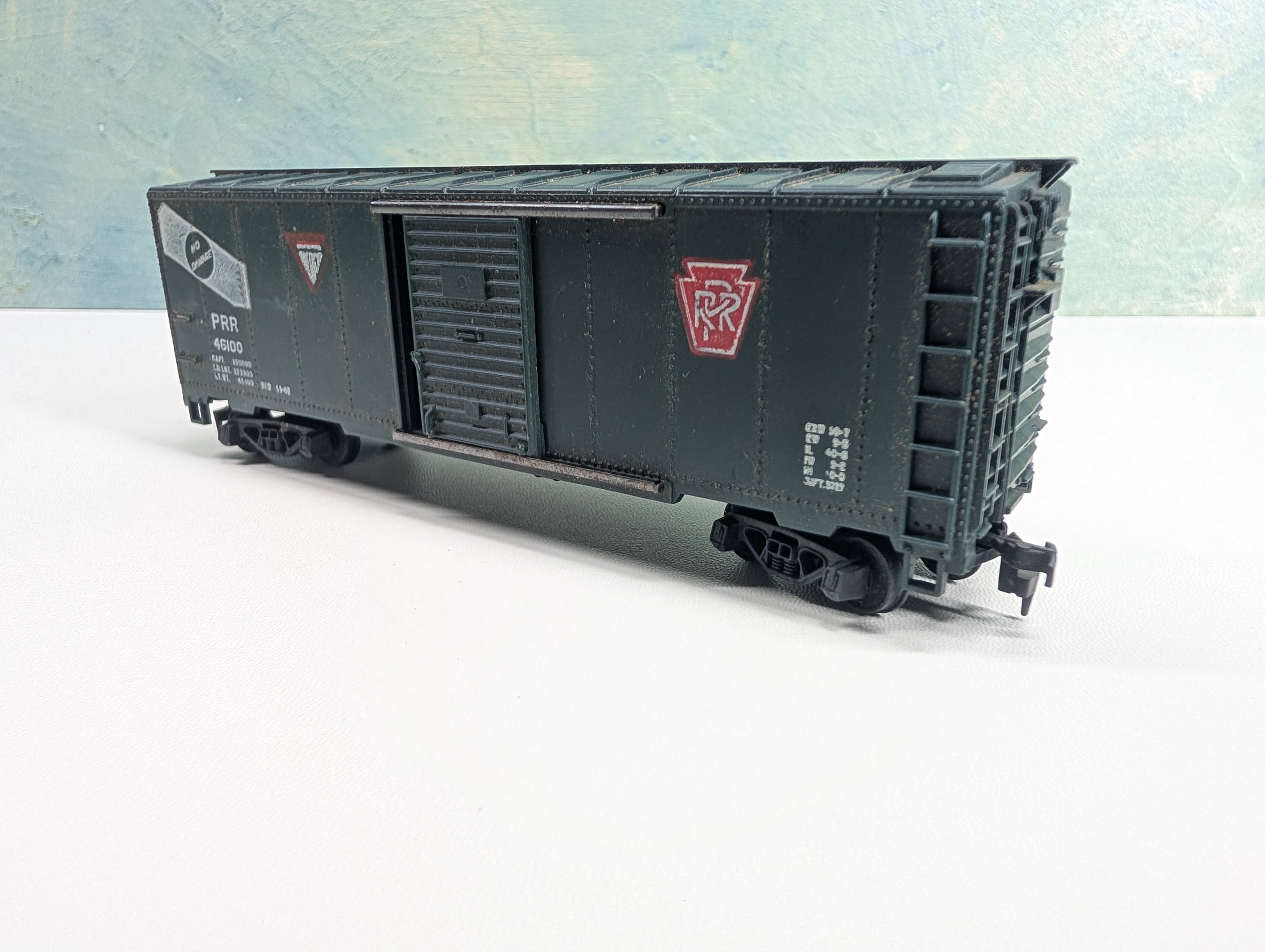 USED Mantua HO Scale 40' Box Car Pennsylvania PRR #46100
