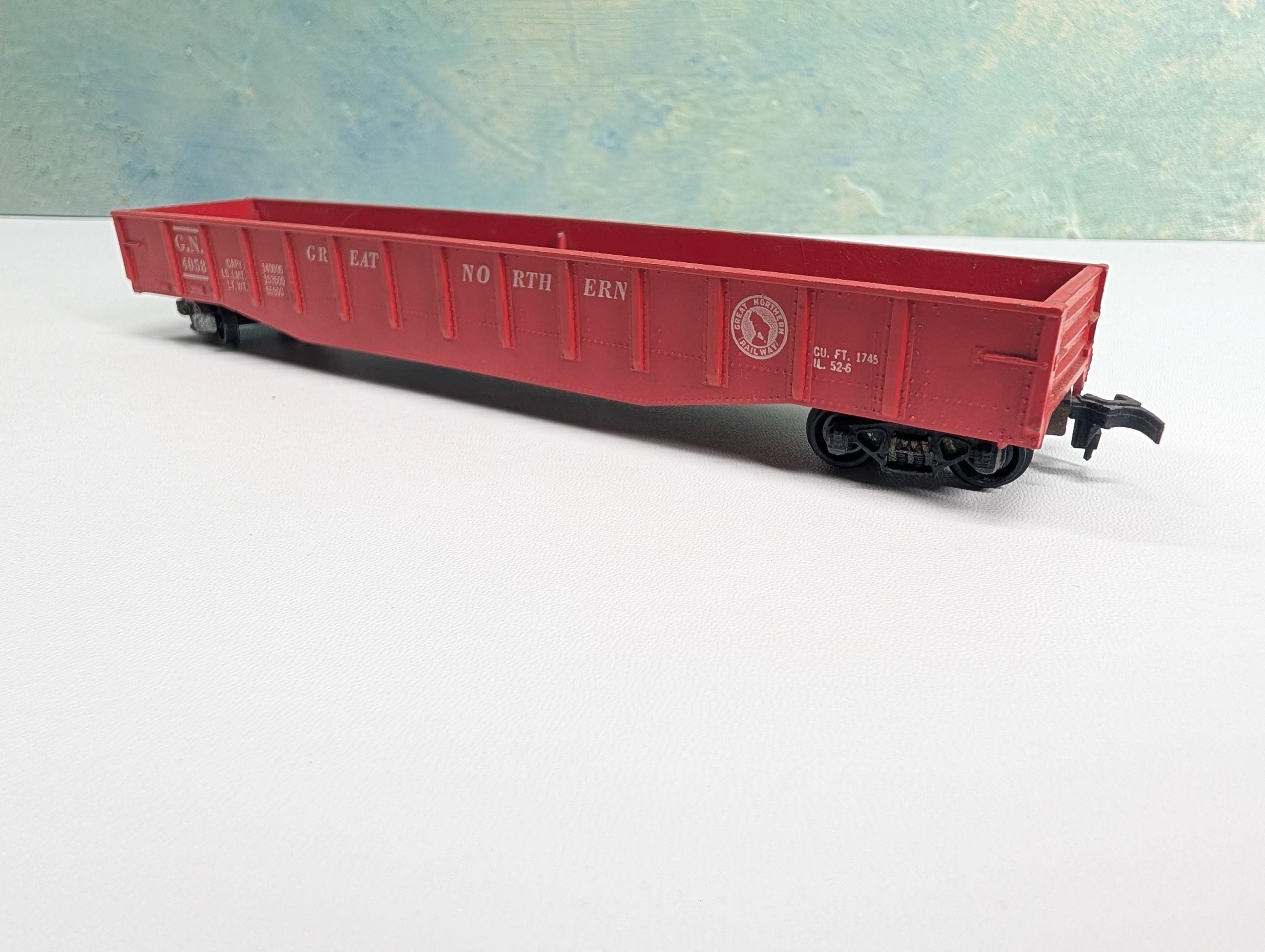 USED REVELL HO Scale 54' Gondola Great Northern GN #4058