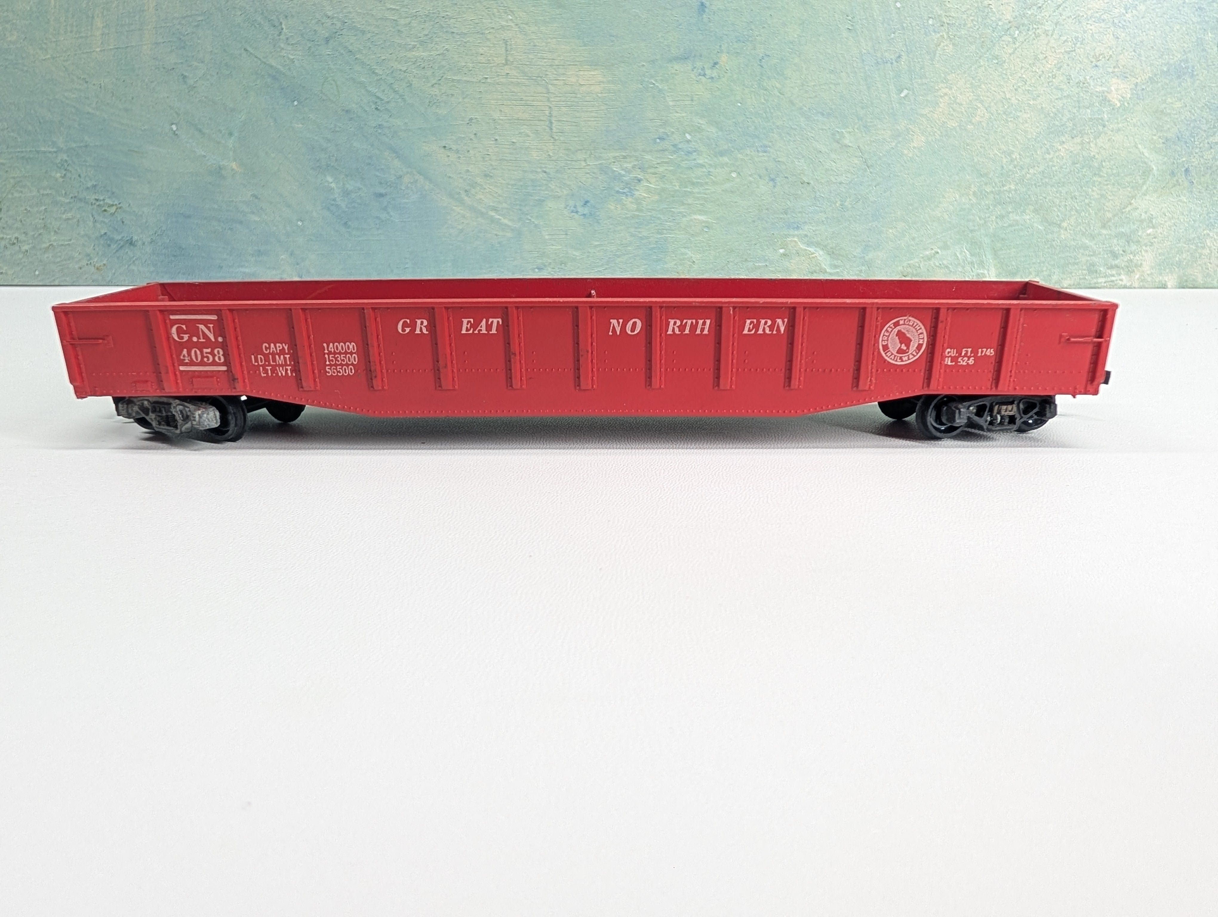 USED REVELL HO Scale 54' Gondola Great Northern GN #4058