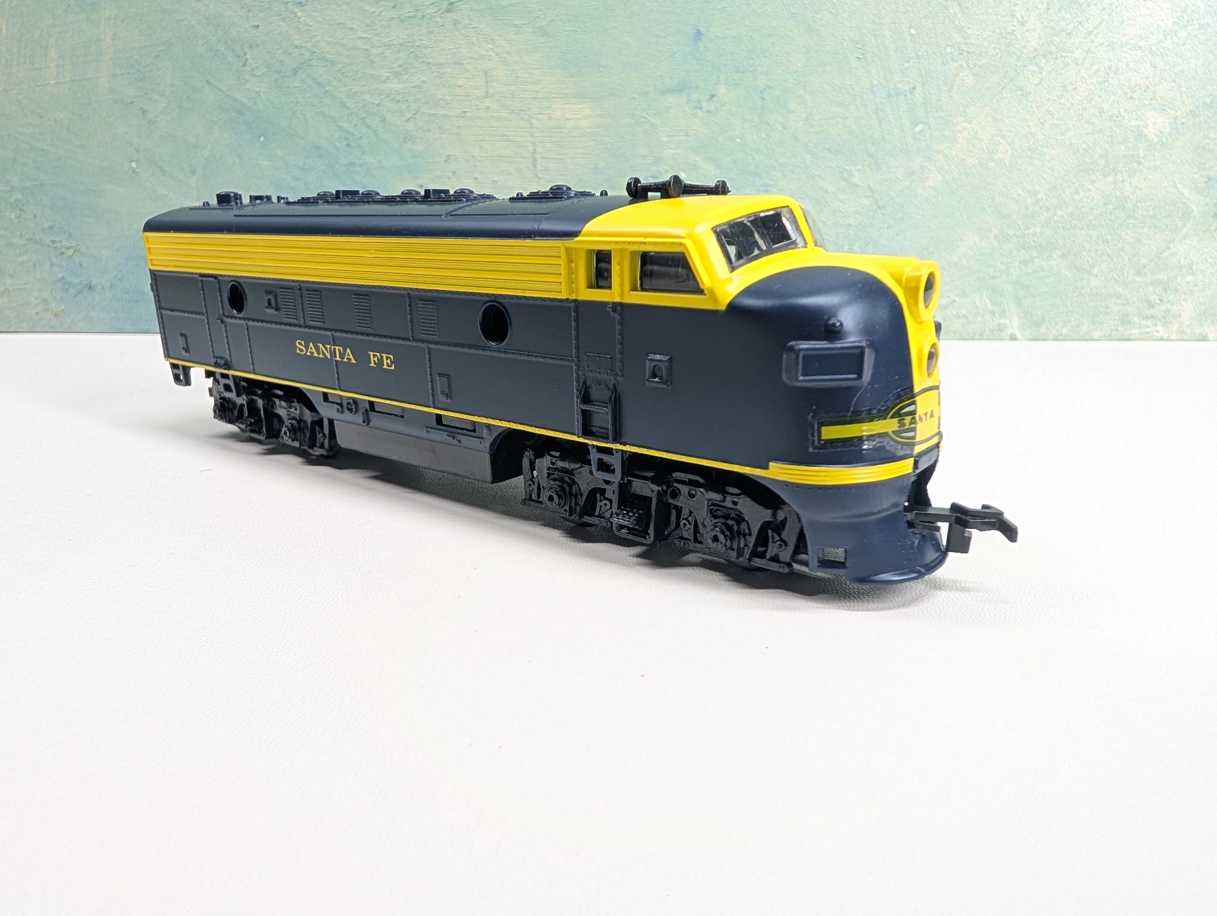 USED Life-Like HO Scale F7A Diesel Locomotive Santa Fe ATSF Tested! DC