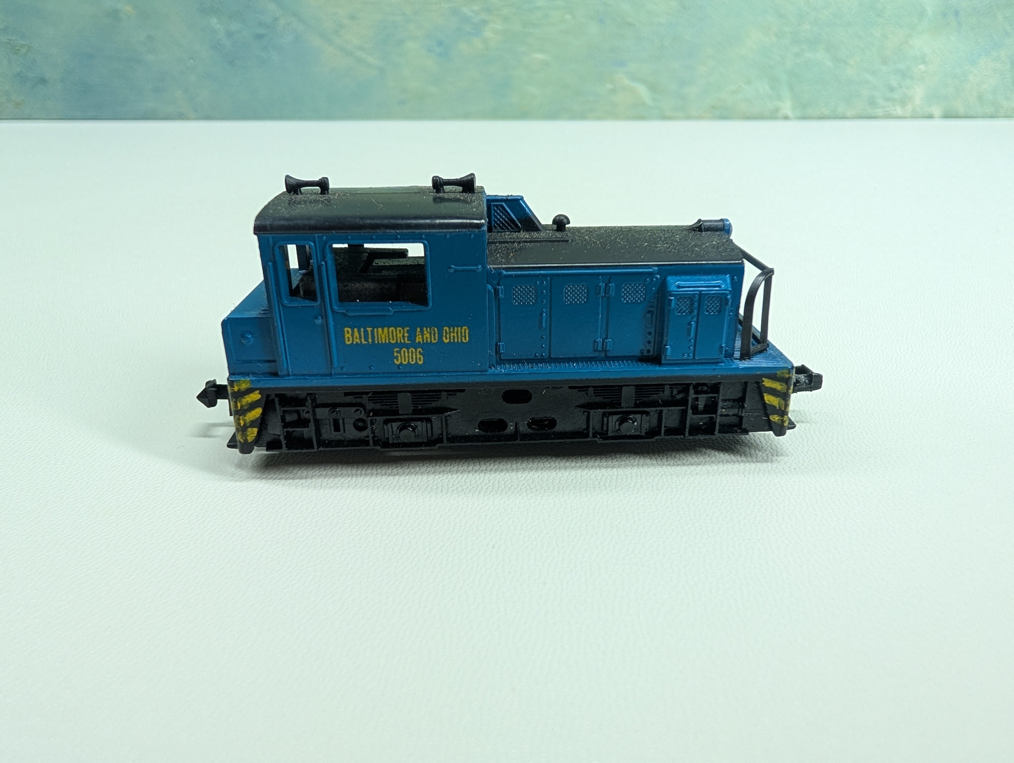 USED LIMA N Scale Switcher Locomotive Baltimore and Ohio B&O #5006 Tested! DC