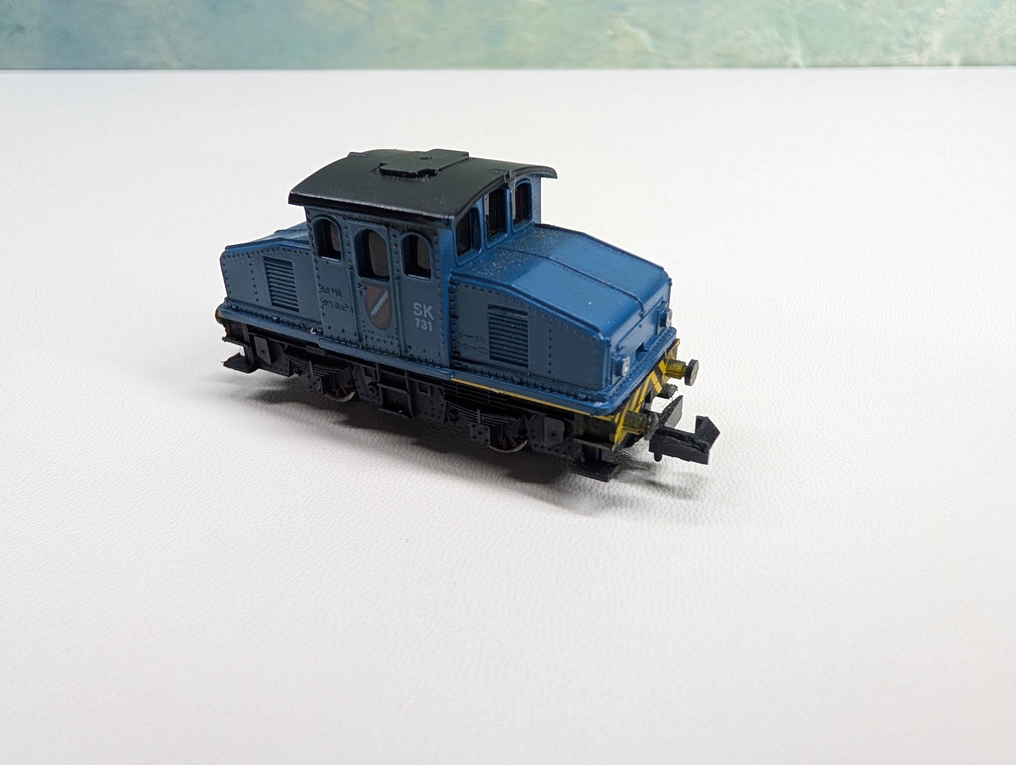 USED Arnold Rapido N Scale German Diesel Switcher SK #731 Tested! DC