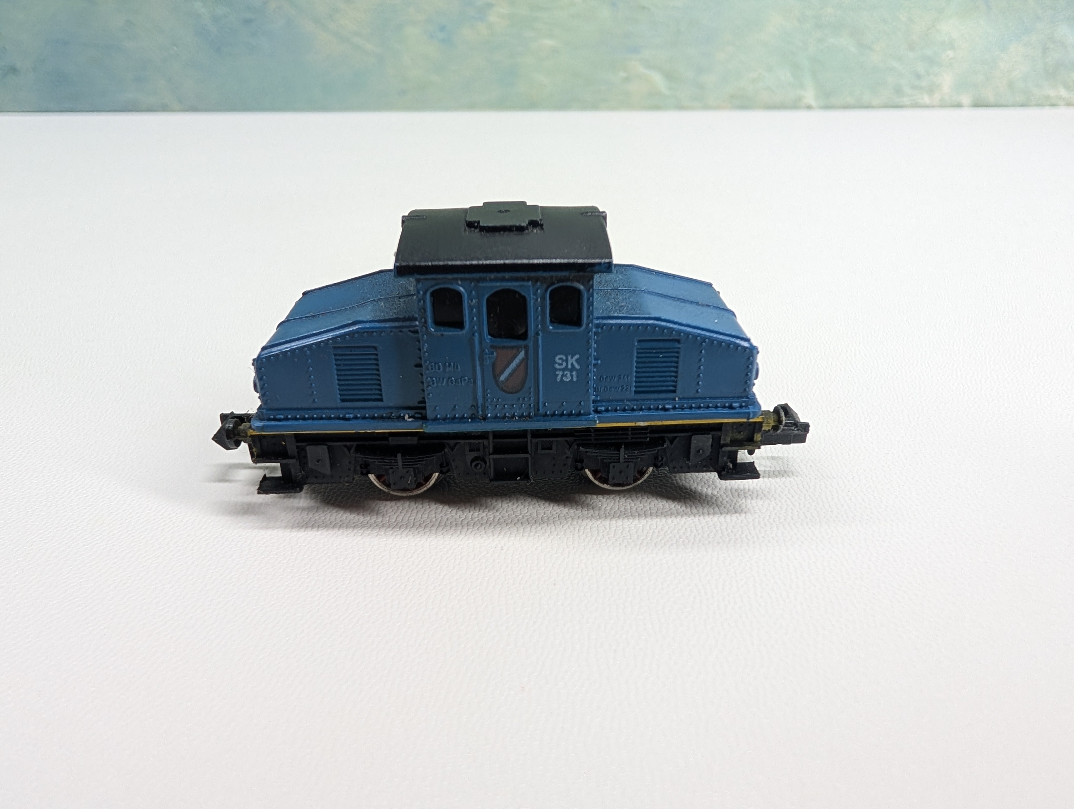 USED Arnold Rapido N Scale German Diesel Switcher SK #731 Tested! DC