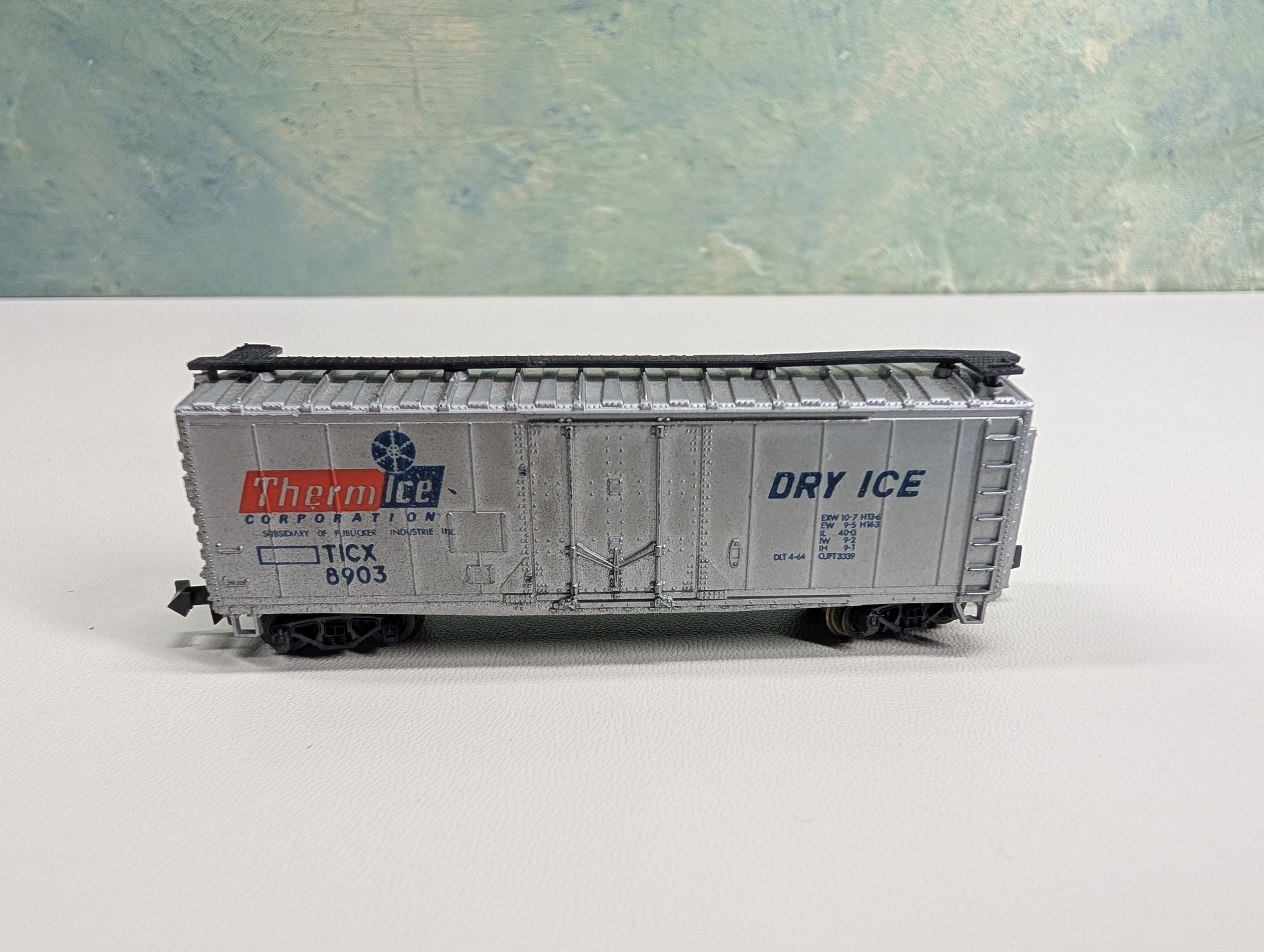 USED Atlas N Scale Box Car ThermIce TICX #8903