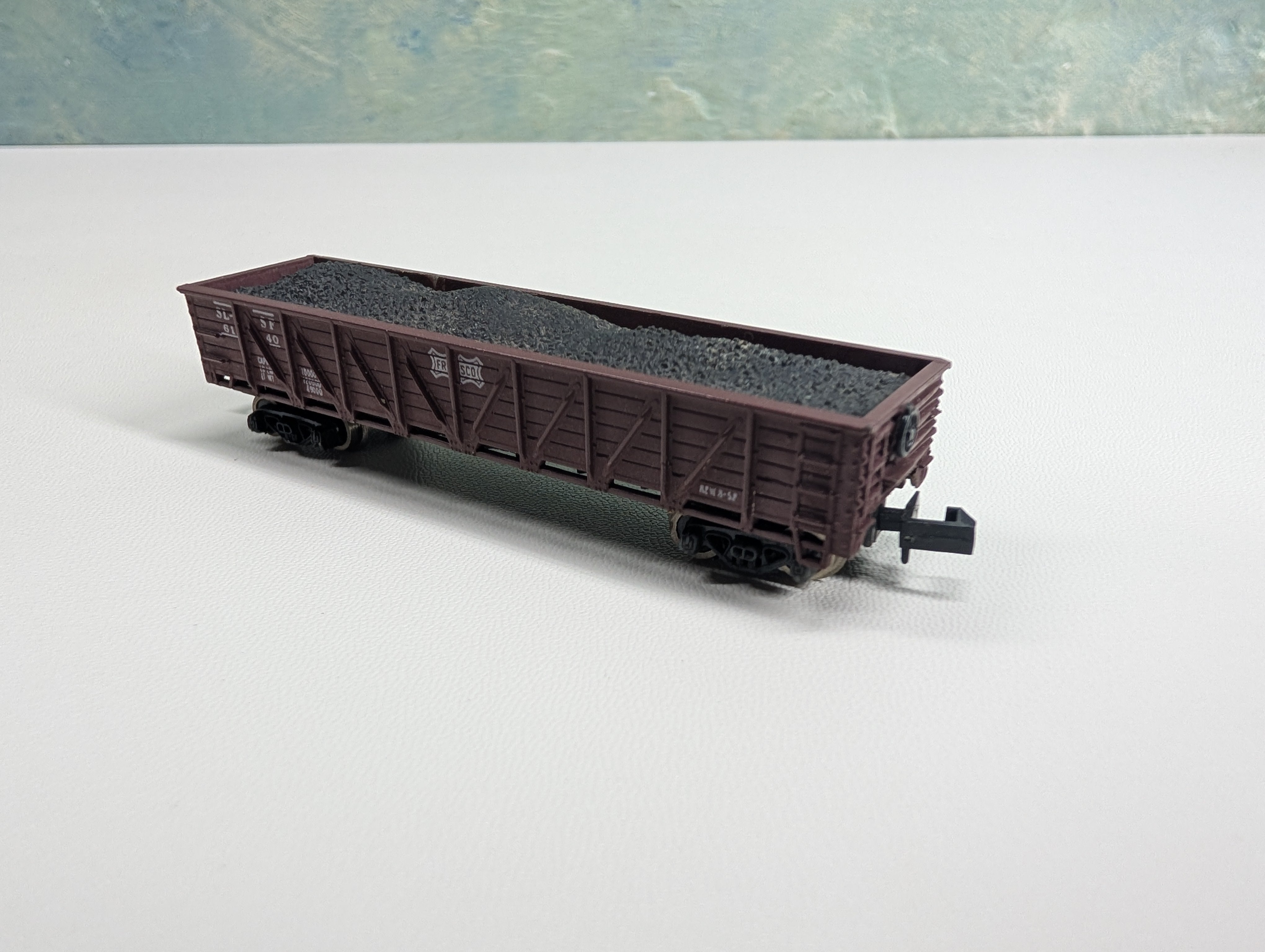 USED Bachmann N Scale Gondola Frisco SLSF #6140