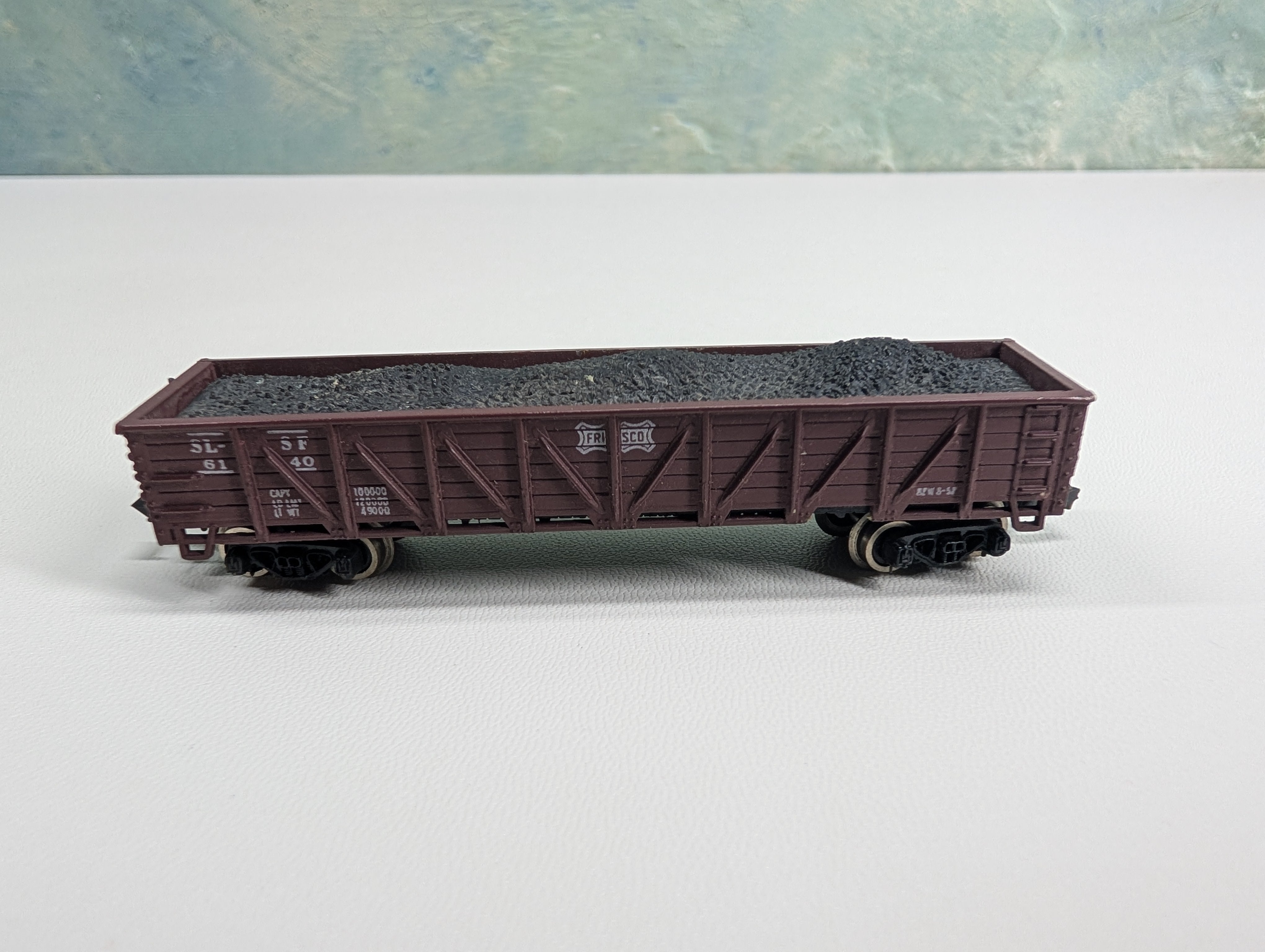 USED Bachmann N Scale Gondola Frisco SLSF #6140
