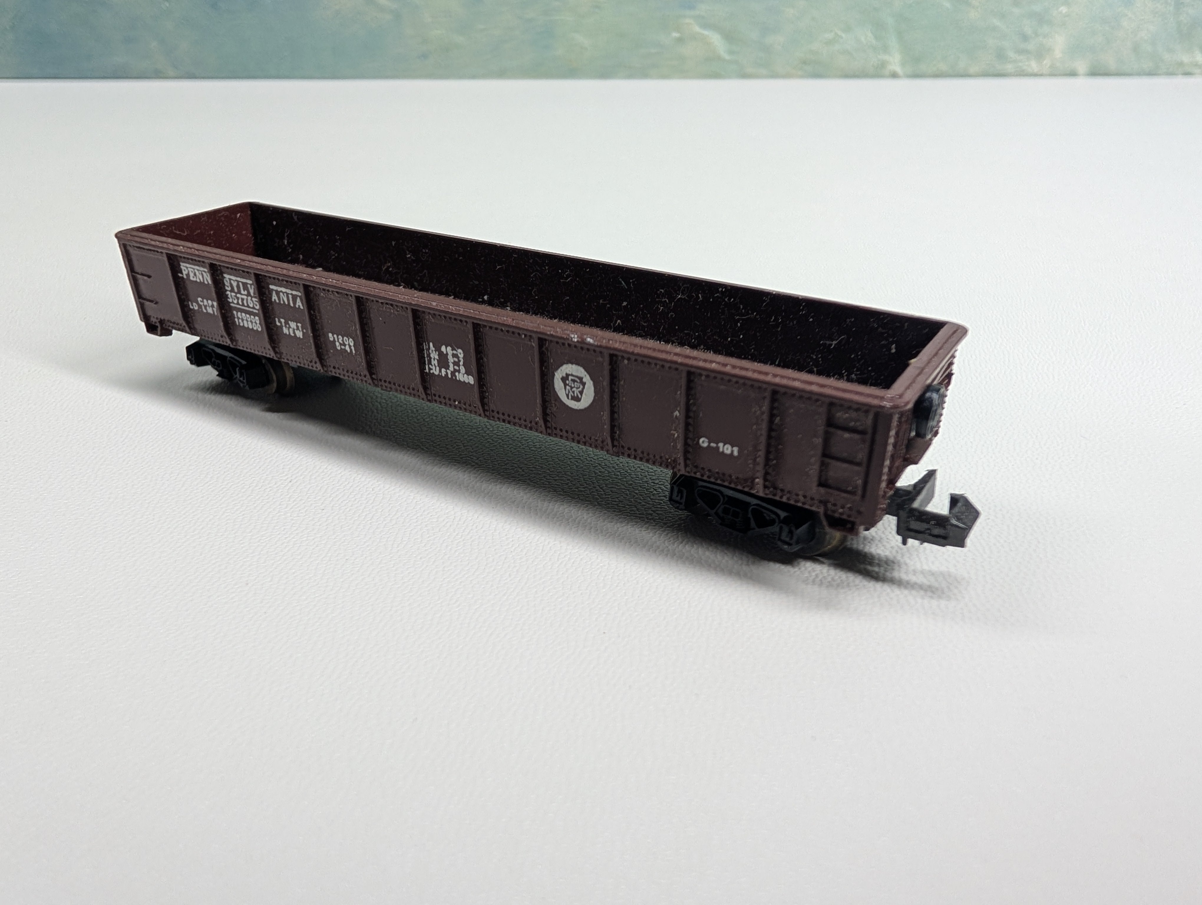 USED Lima N Scale Gondola Pennsylvania #357765