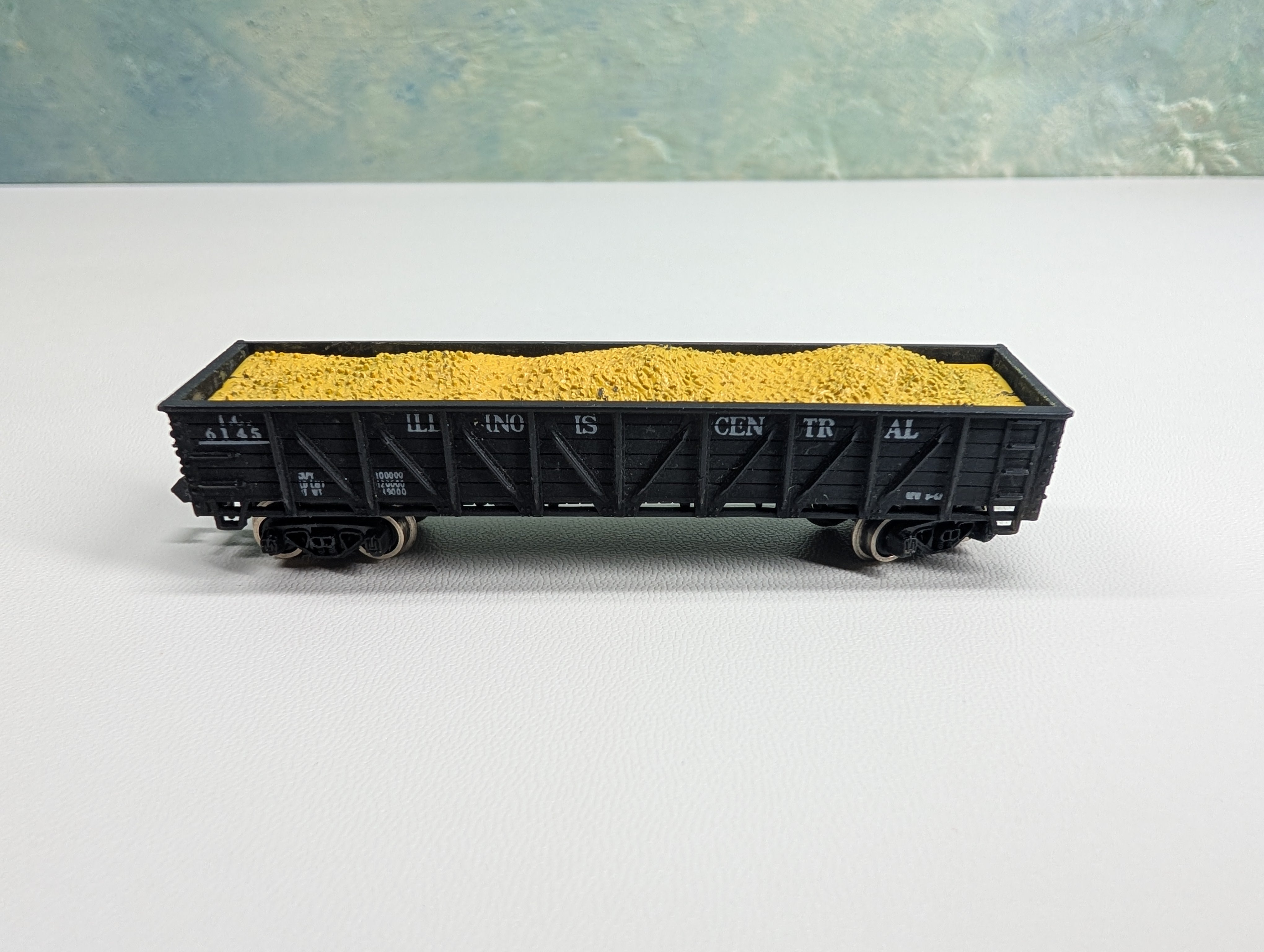 USED Bachmann N Scale Gondola Illinois Central IC #6145