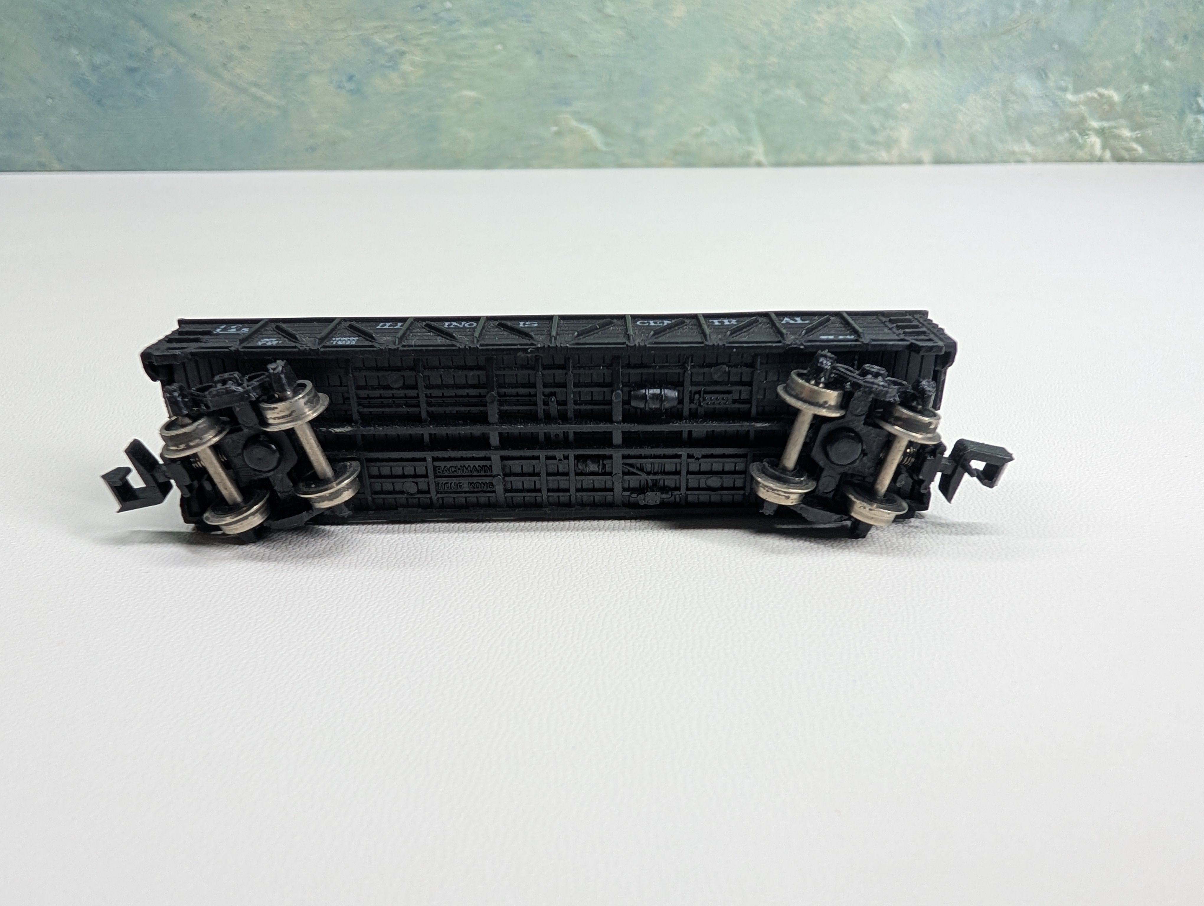 USED Bachmann N Scale Gondola Illinois Central IC #6145