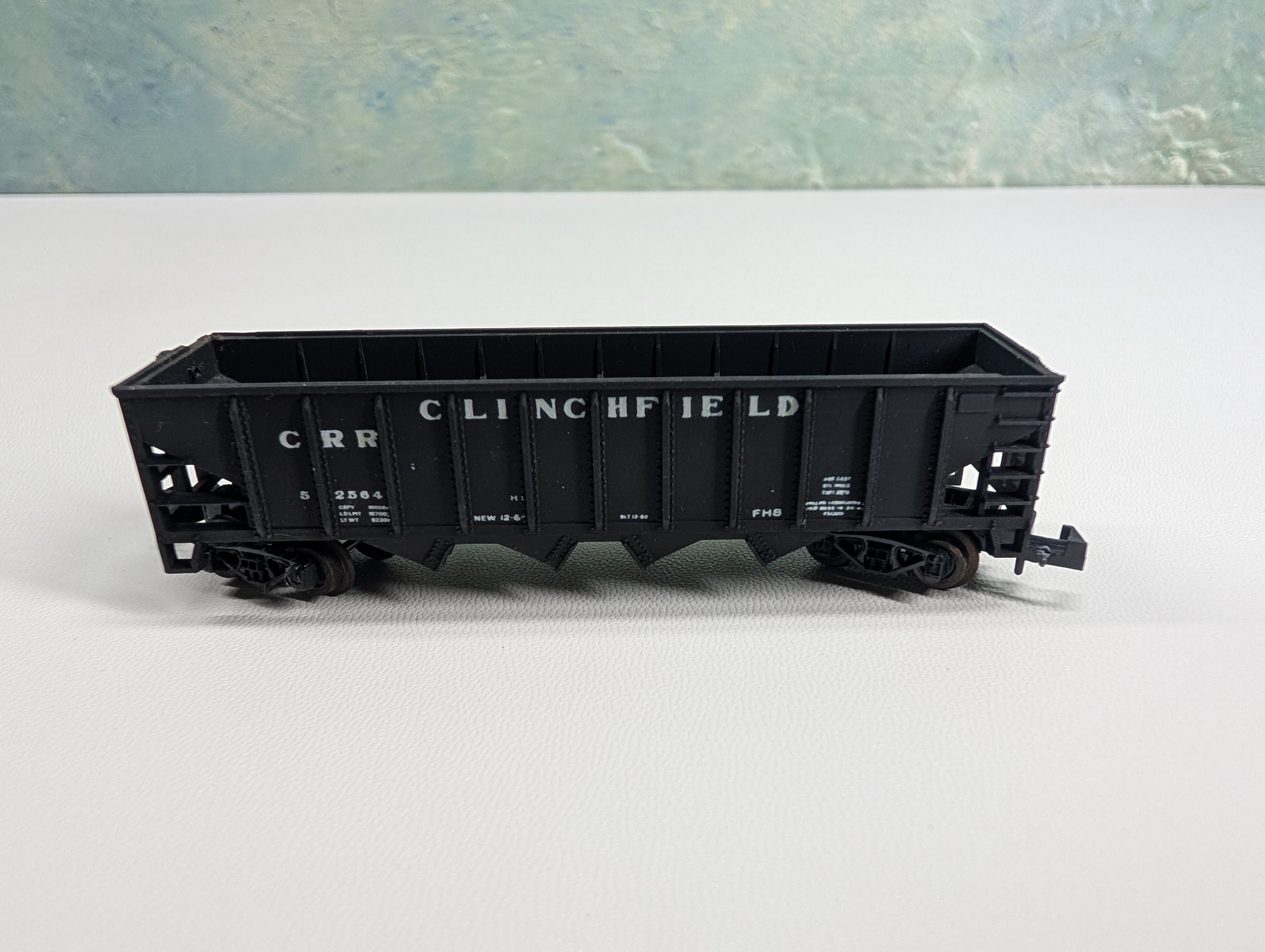 USED AHM N Scale Hopper Clinchfiled CRR