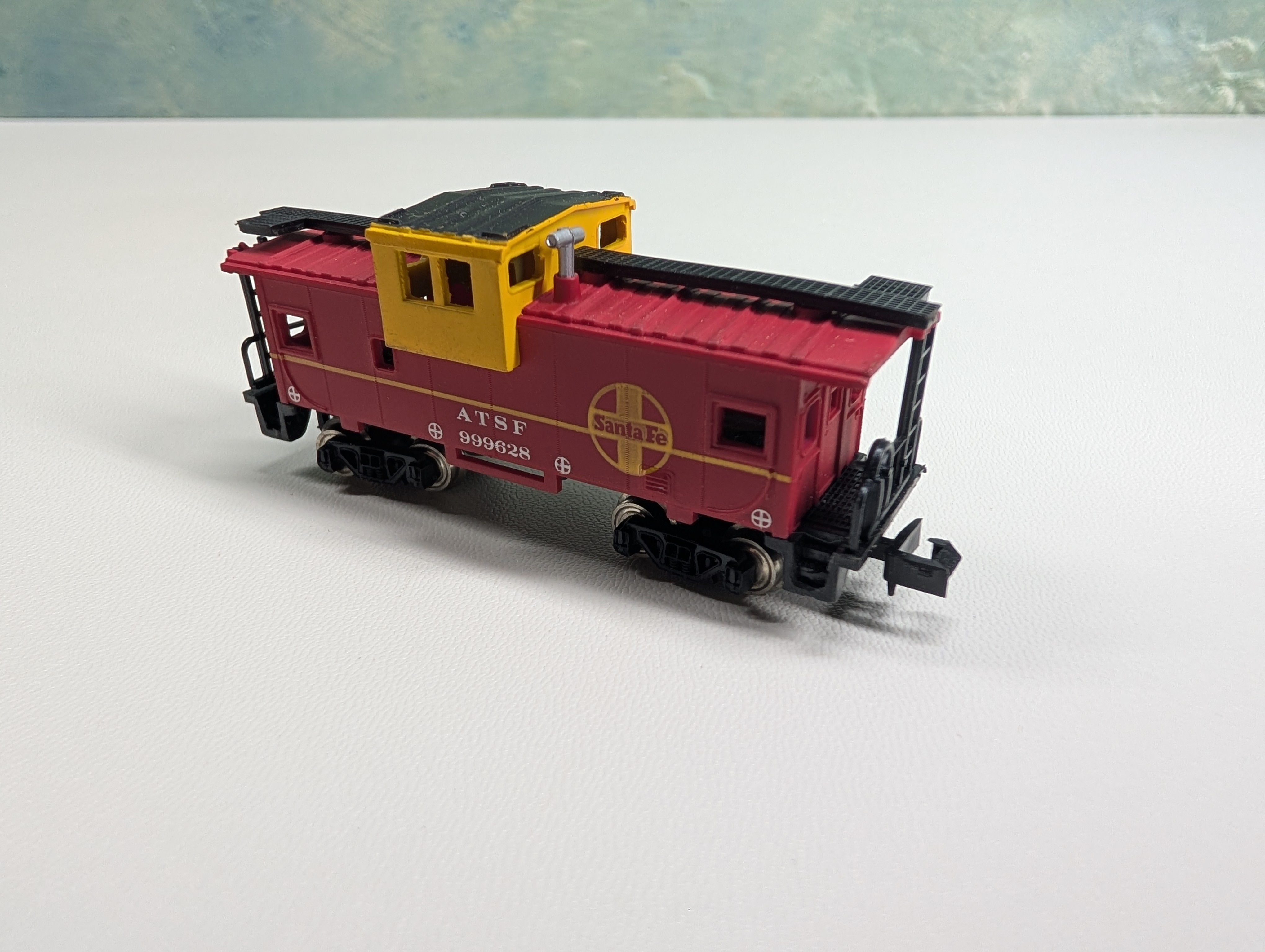 USED Bachmann N Scale Caboose Santa Fe ATSF #999628