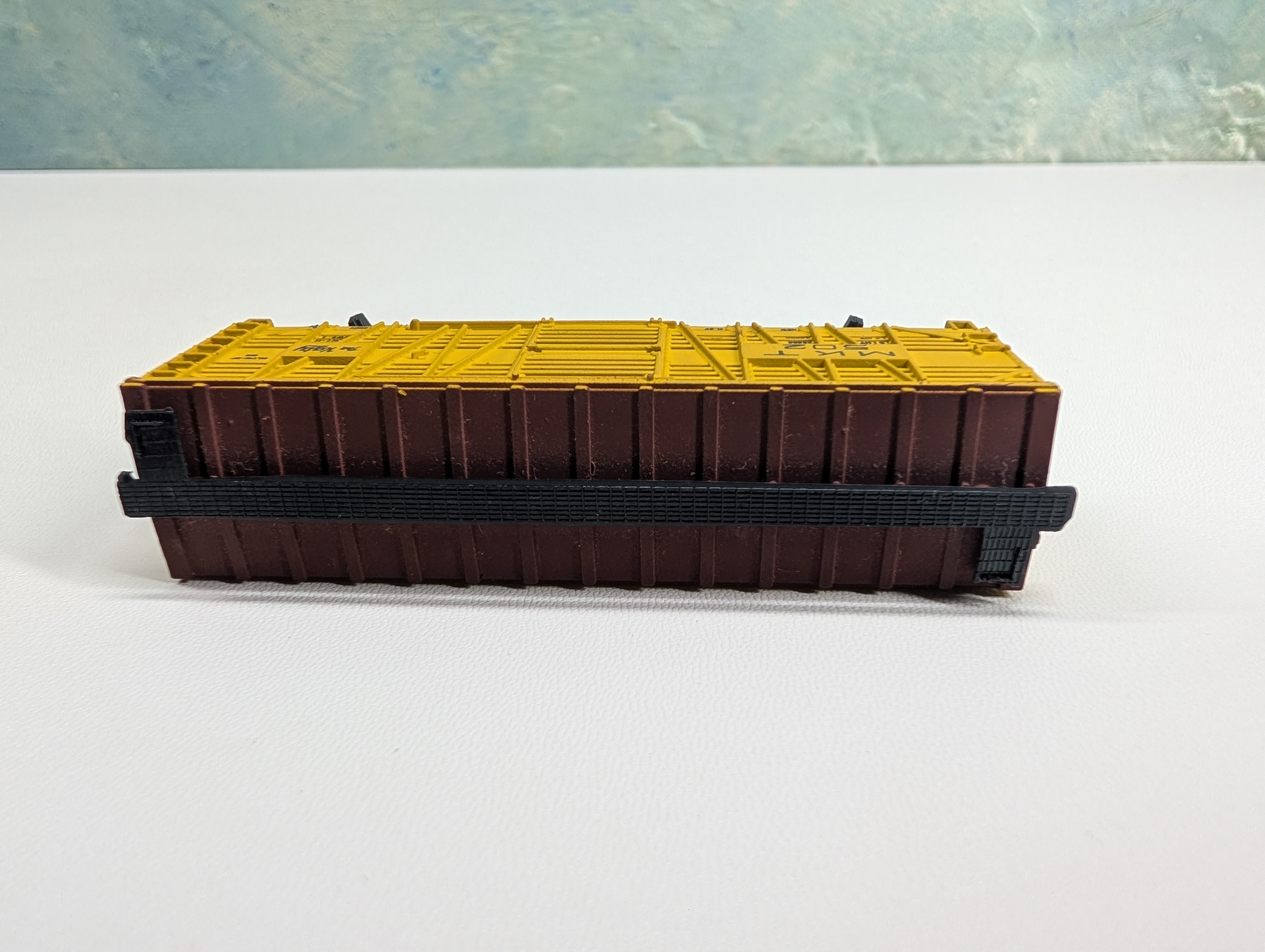 USED Atlas N Scale Cattle Stock Car MKT #205 The Katy