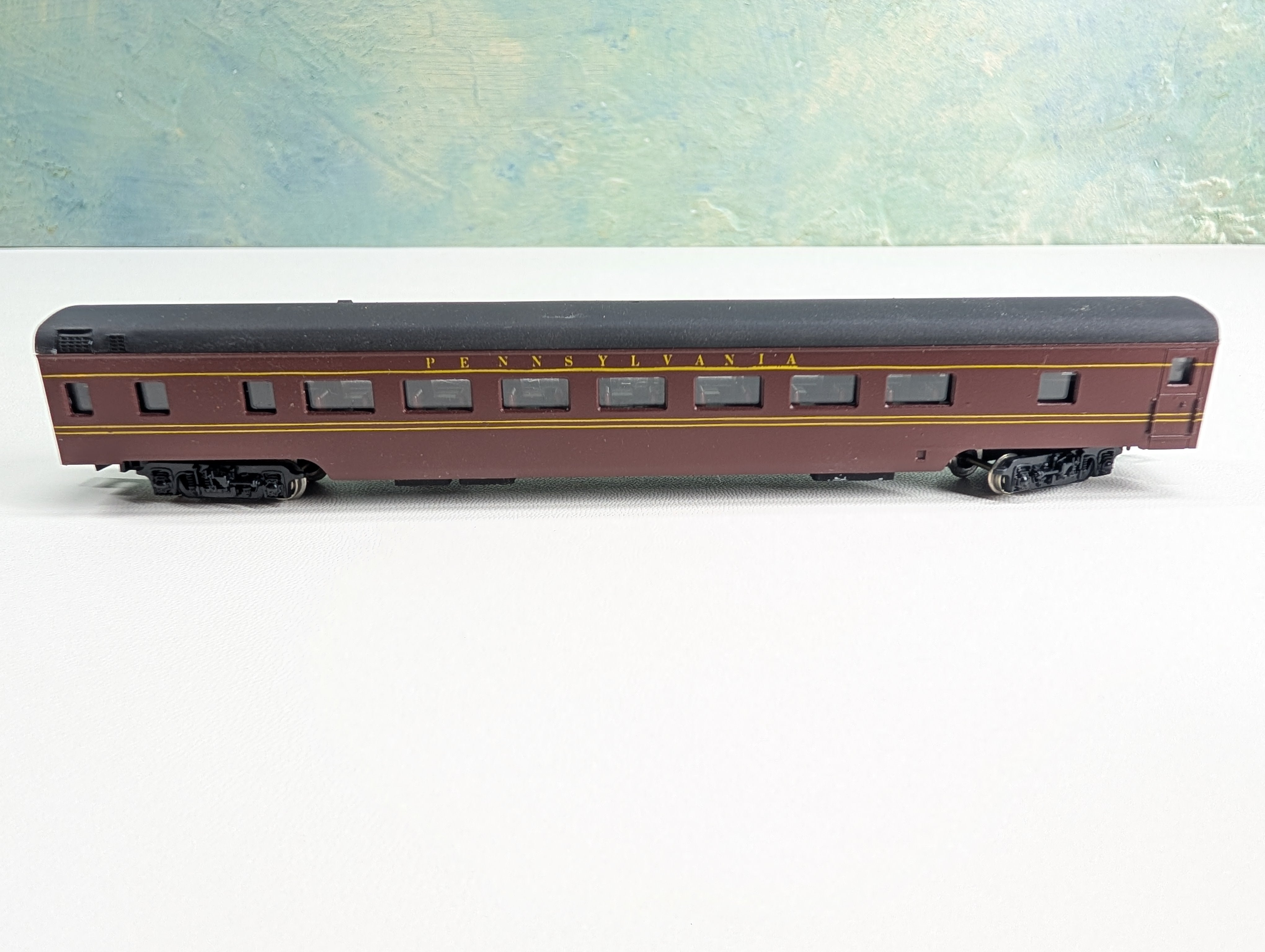 USED Con-Cor N Scale Passenger Car Pennsylvania