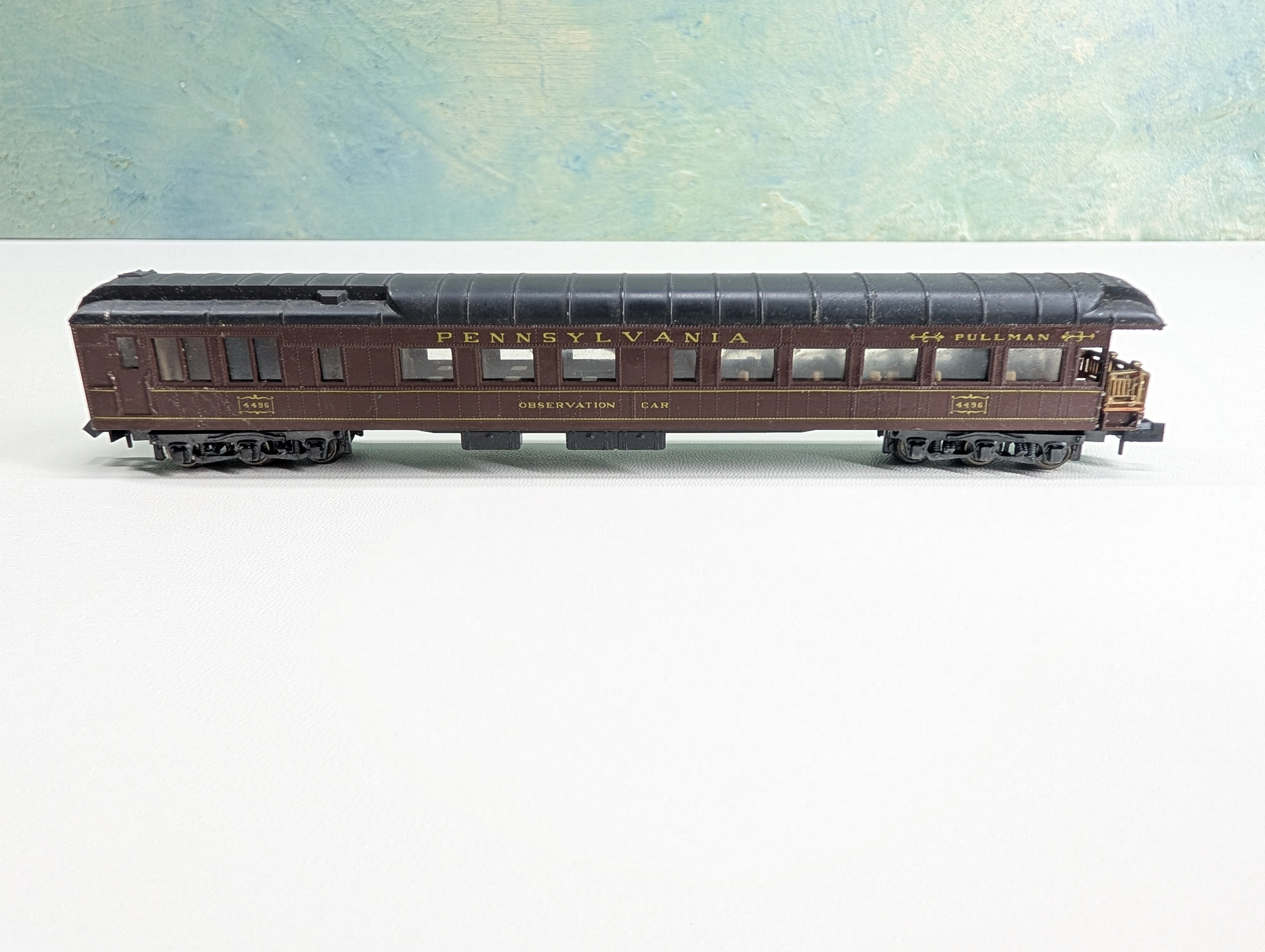 USED Rivarossi N Scale Arnold OBS Passenger Car Pennsylvania #4496 Pullman