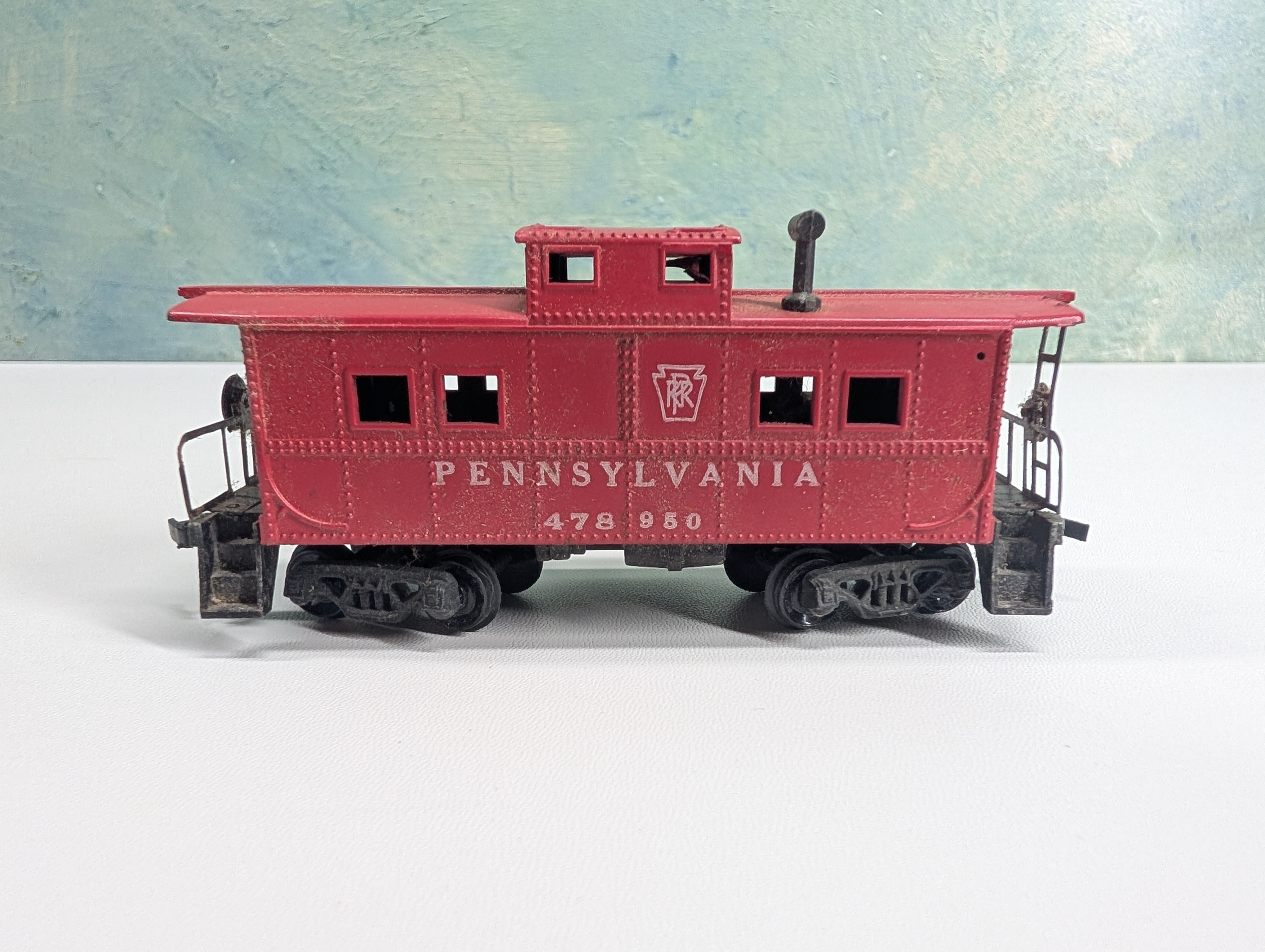 USED PENN LINE HO Scale Caboose Pennsylvania #478950