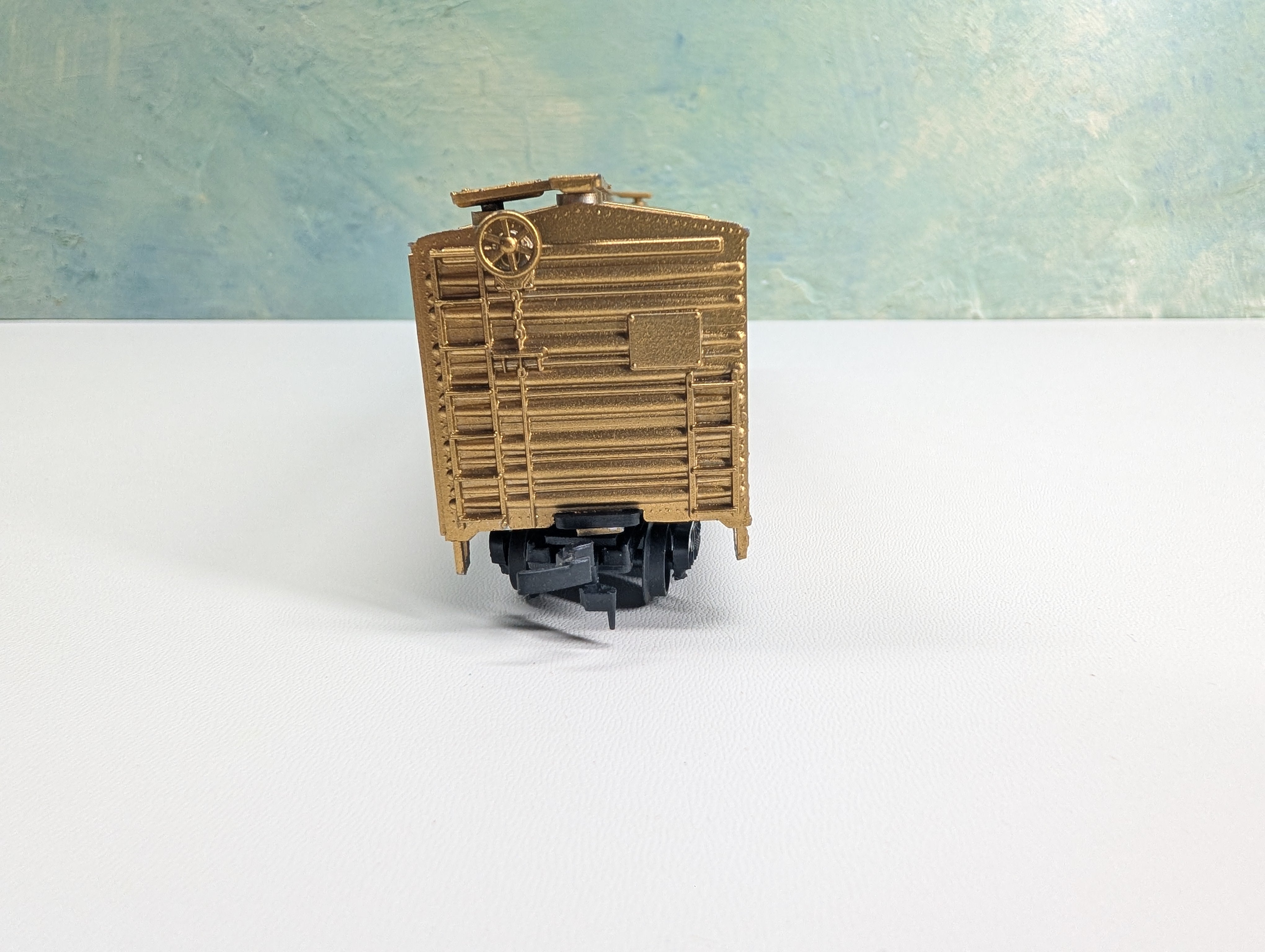 USED Model Power HO Scale 50' Billboard Box Car Coke Caffeine Free, Gold Coca-Cola RARE