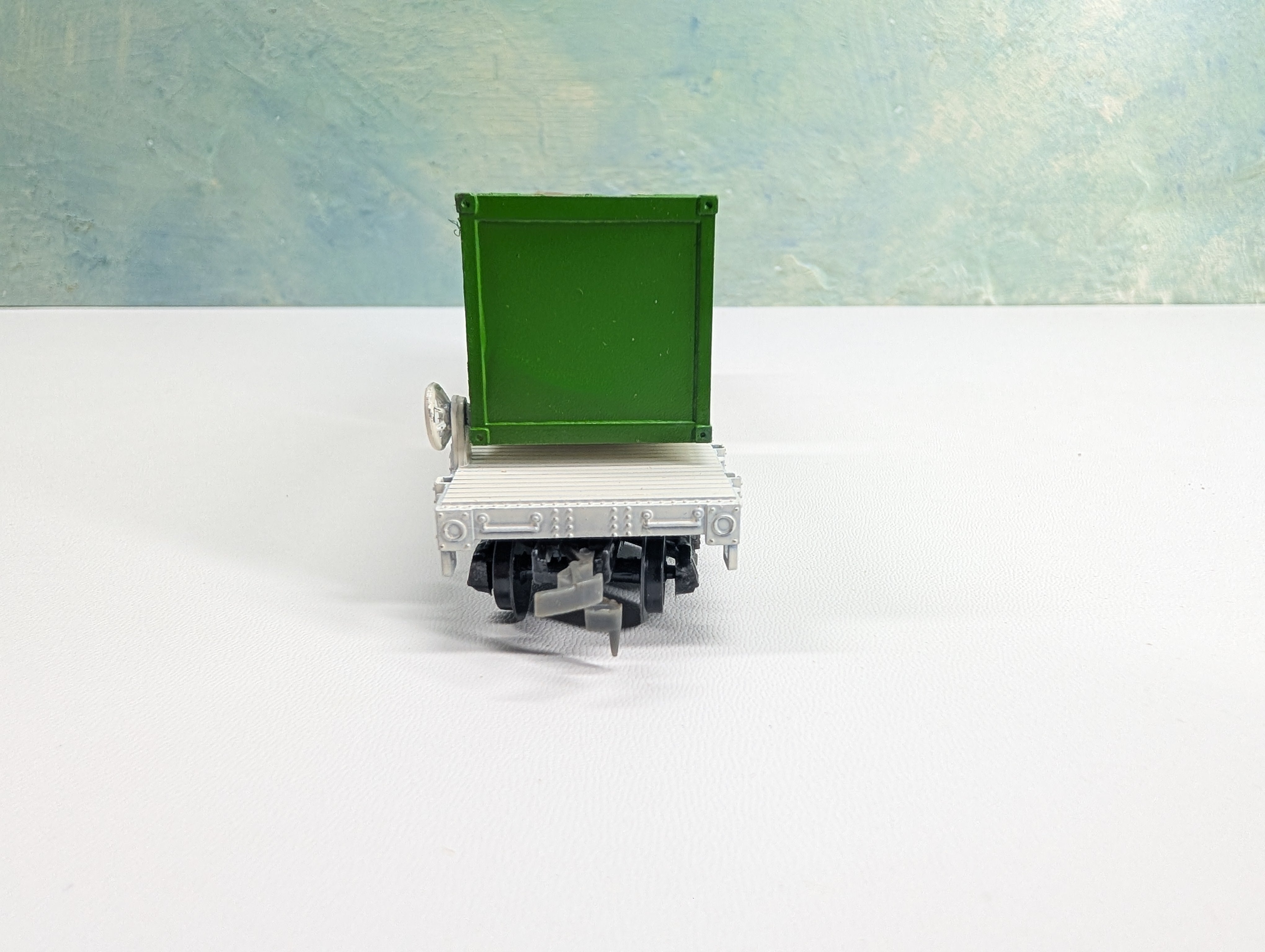 USED Model Power HO Scale Flat Car w/ Billboard Containers Diet Sprite, Diet Caffeine Free Coke Coca-Cola RARE