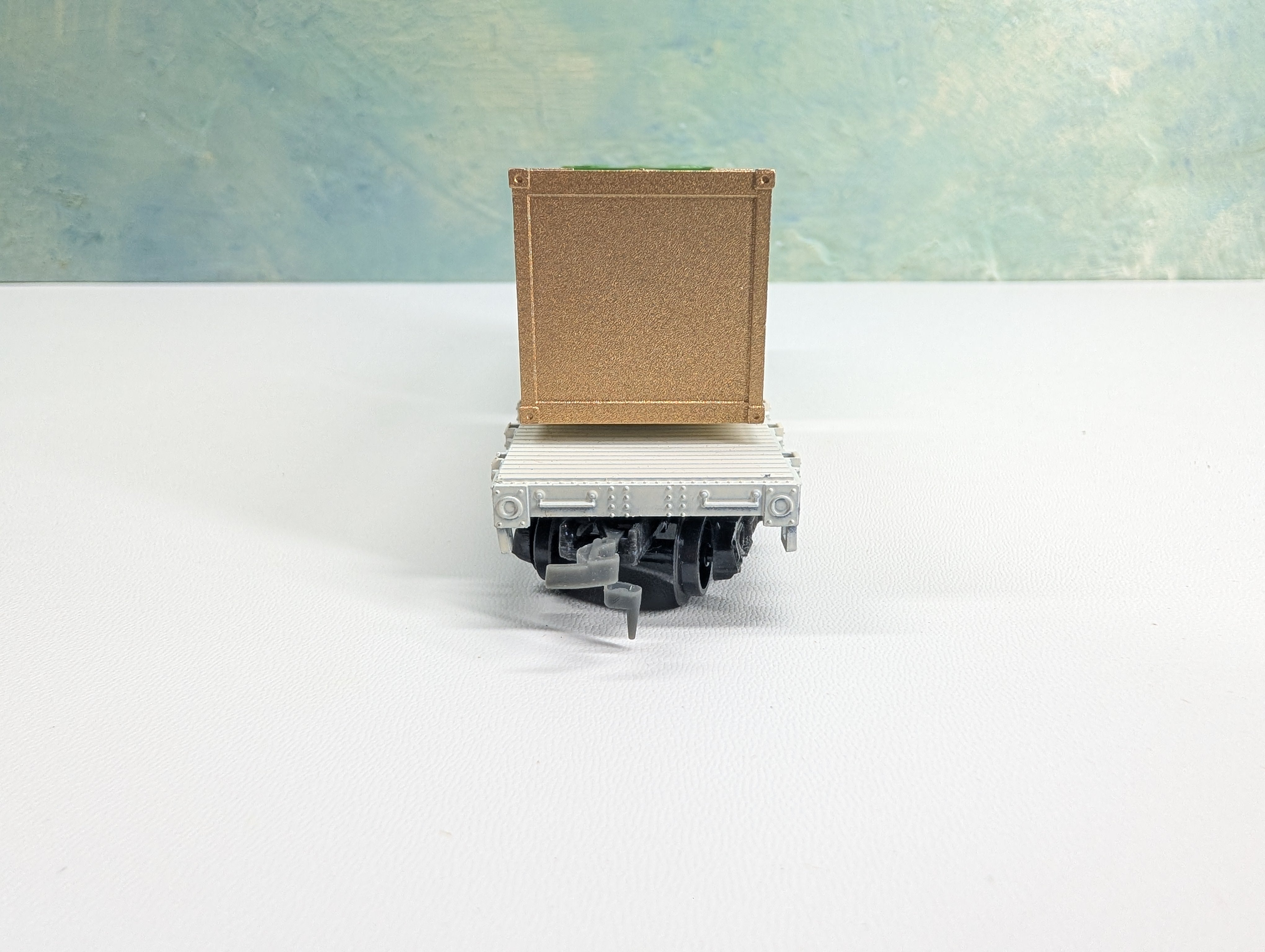 USED Model Power HO Scale Flat Car w/ Billboard Containers Diet Sprite, Diet Caffeine Free Coke Coca-Cola RARE