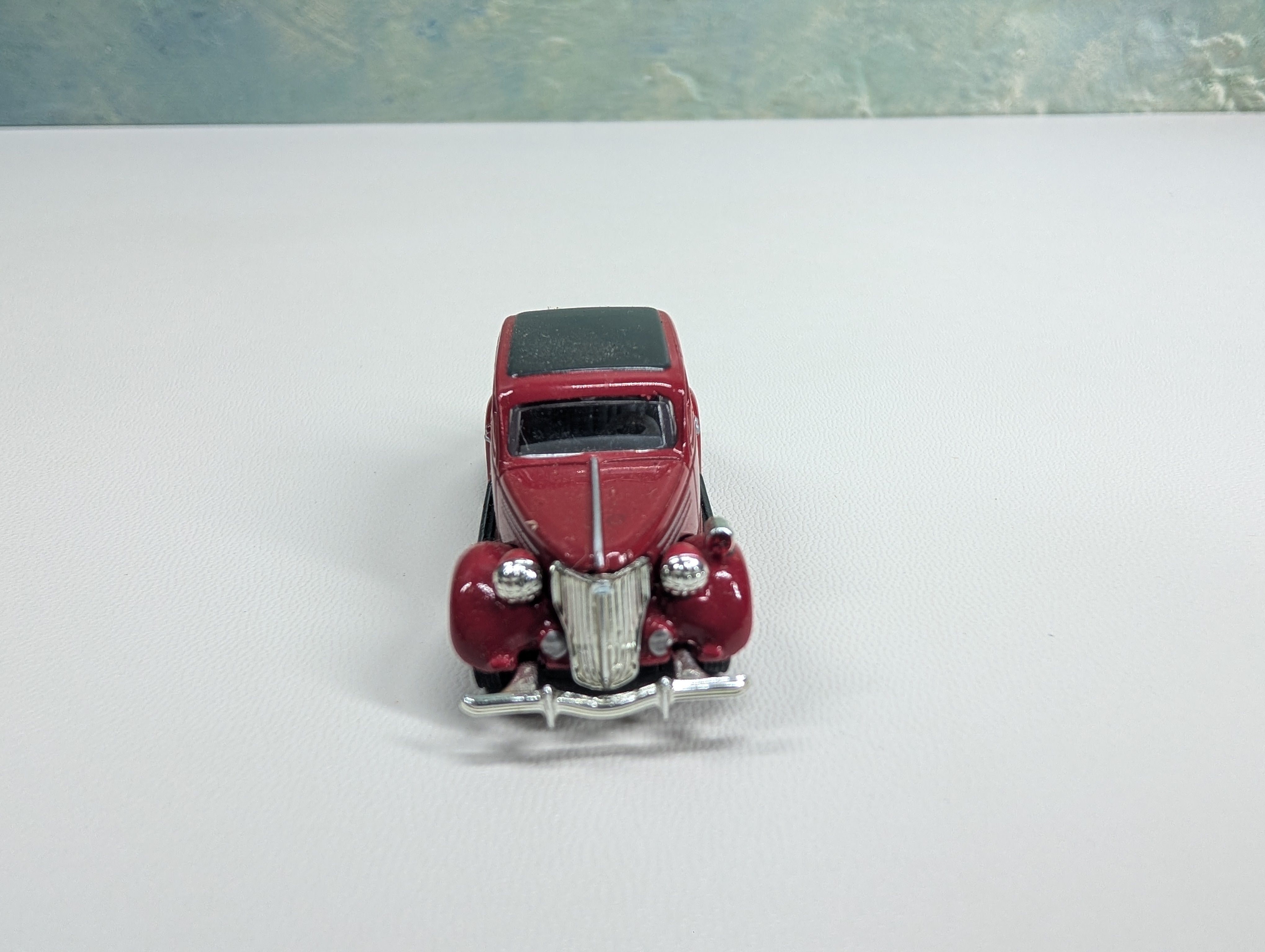 USED Classic Metal Works HO Scale 1936 ForDor Fire Chief, Red