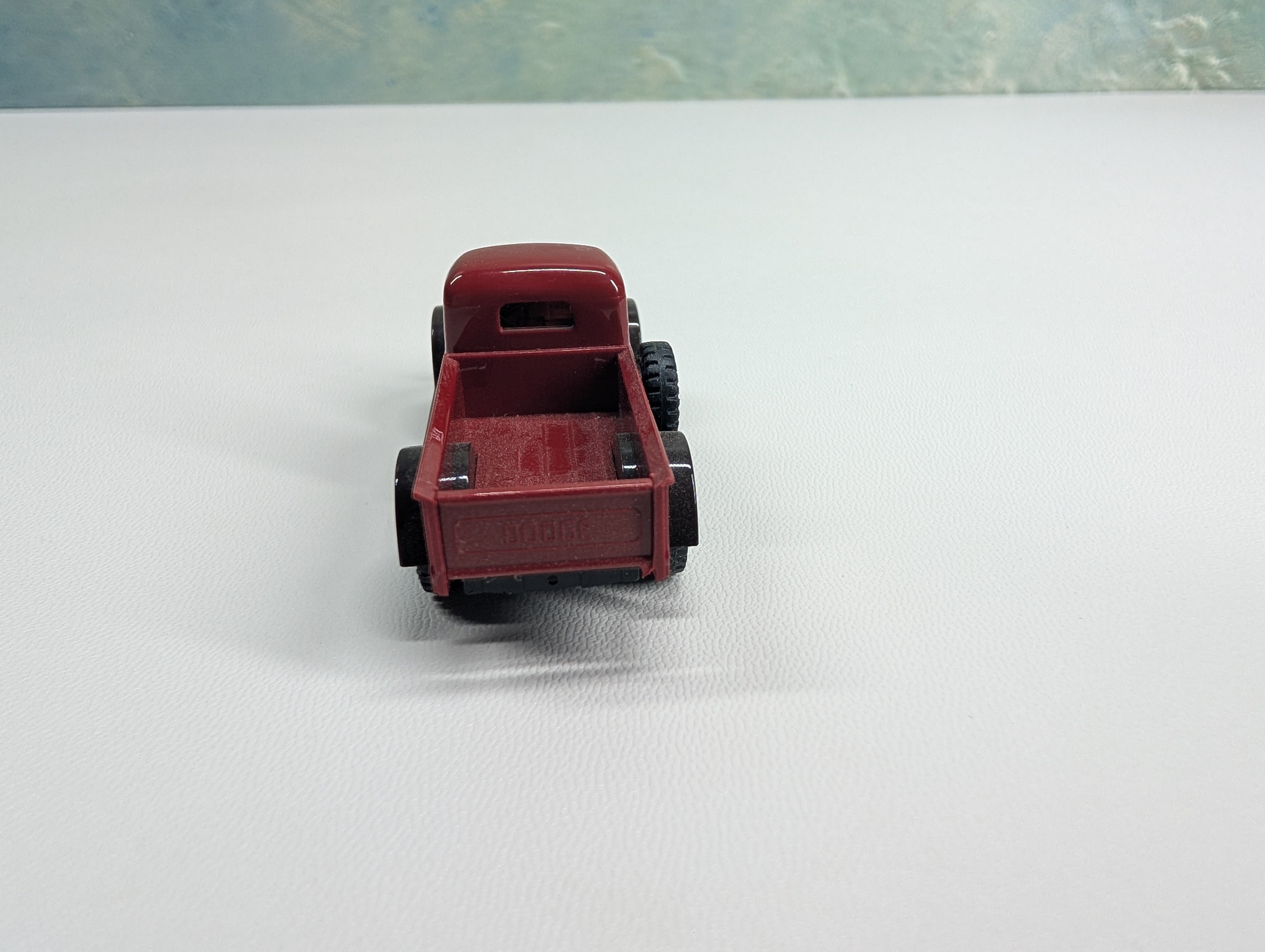 USED Busch HO Scale Dodge 44000 Power Wagon Pick-Up Red