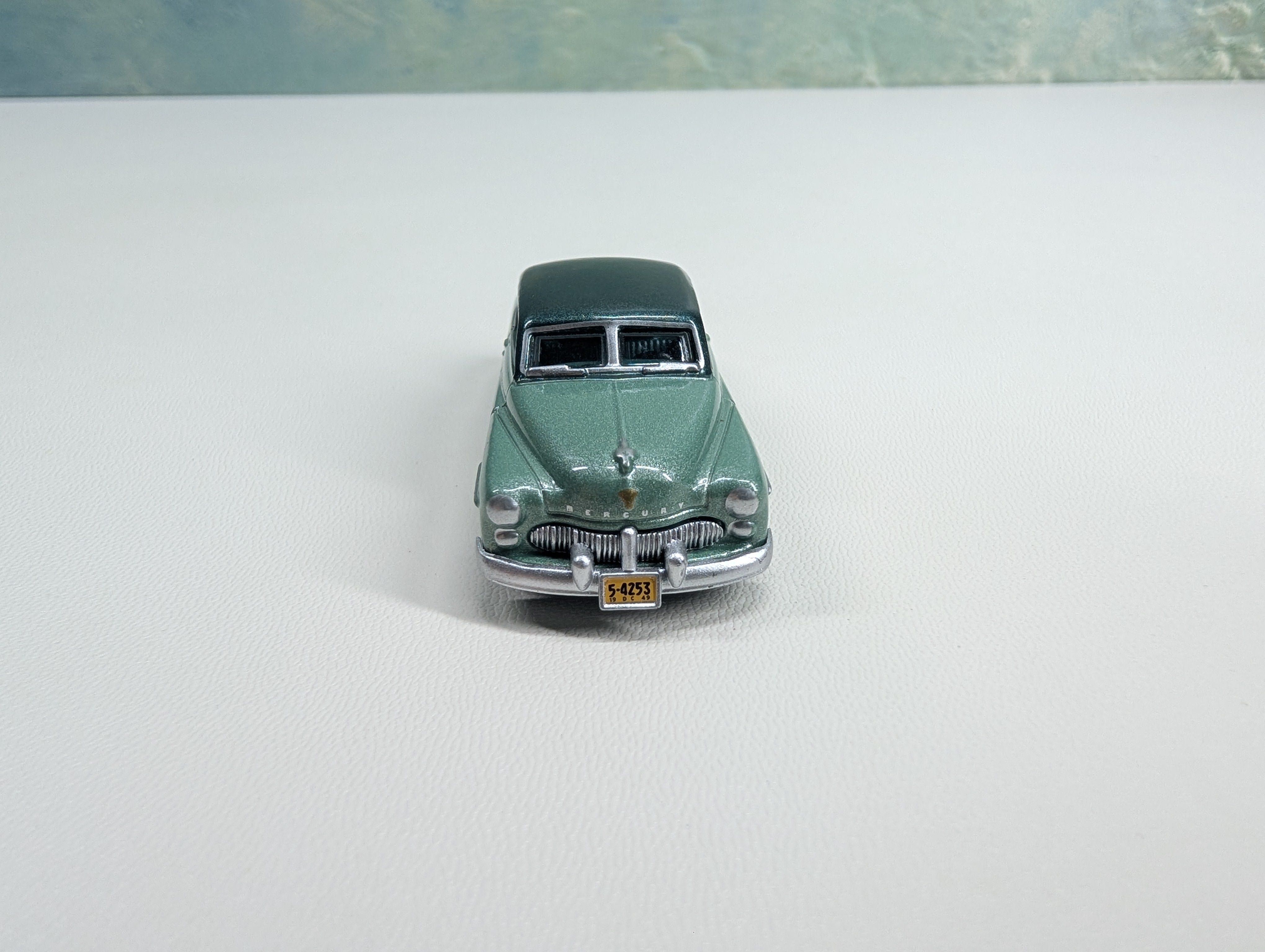 USED Oxford Diecast HO Scale 1949 Mercury Coupe, Green