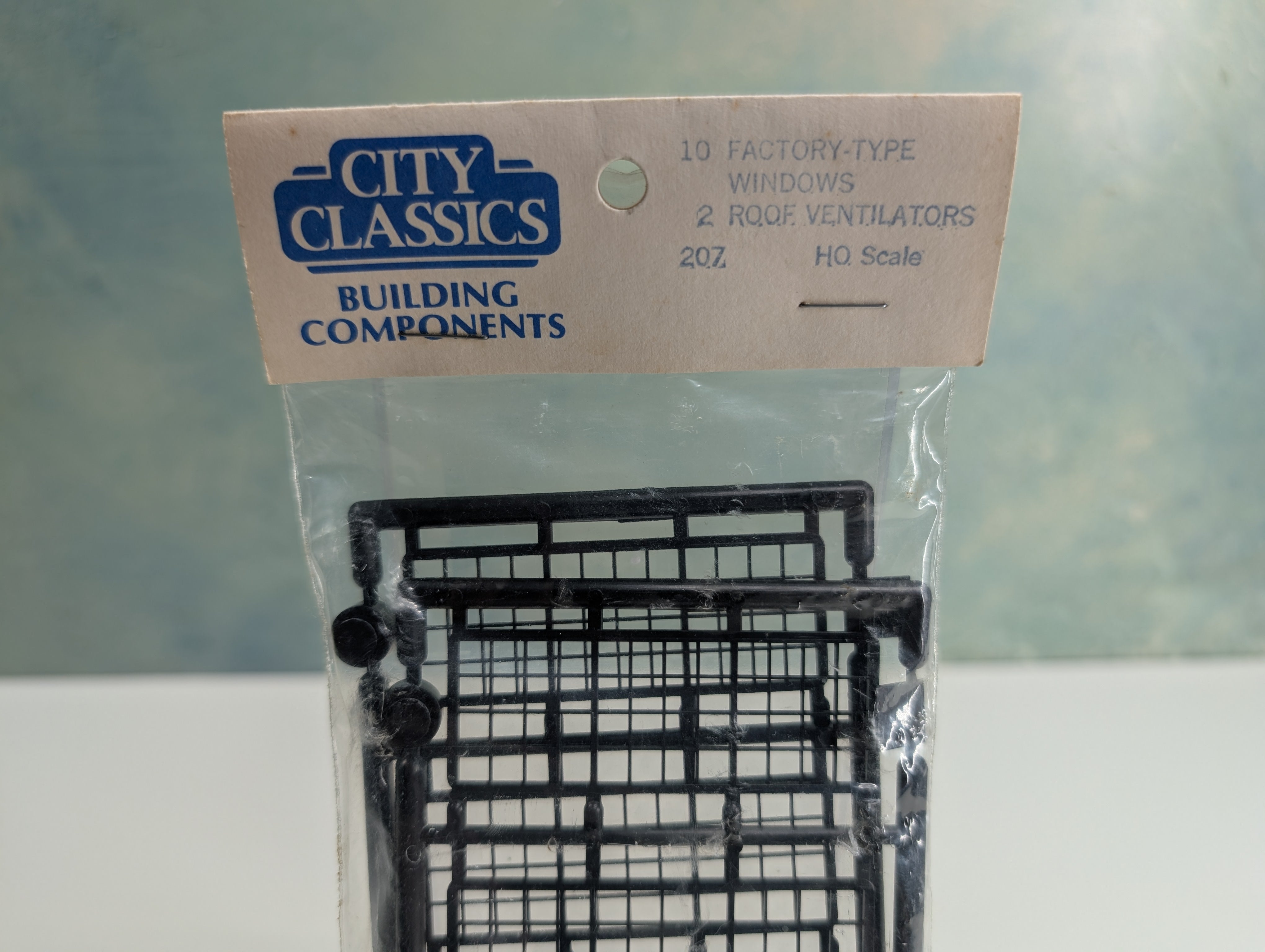 City Classics 207 HO Scale 10 Factory-Type Windows