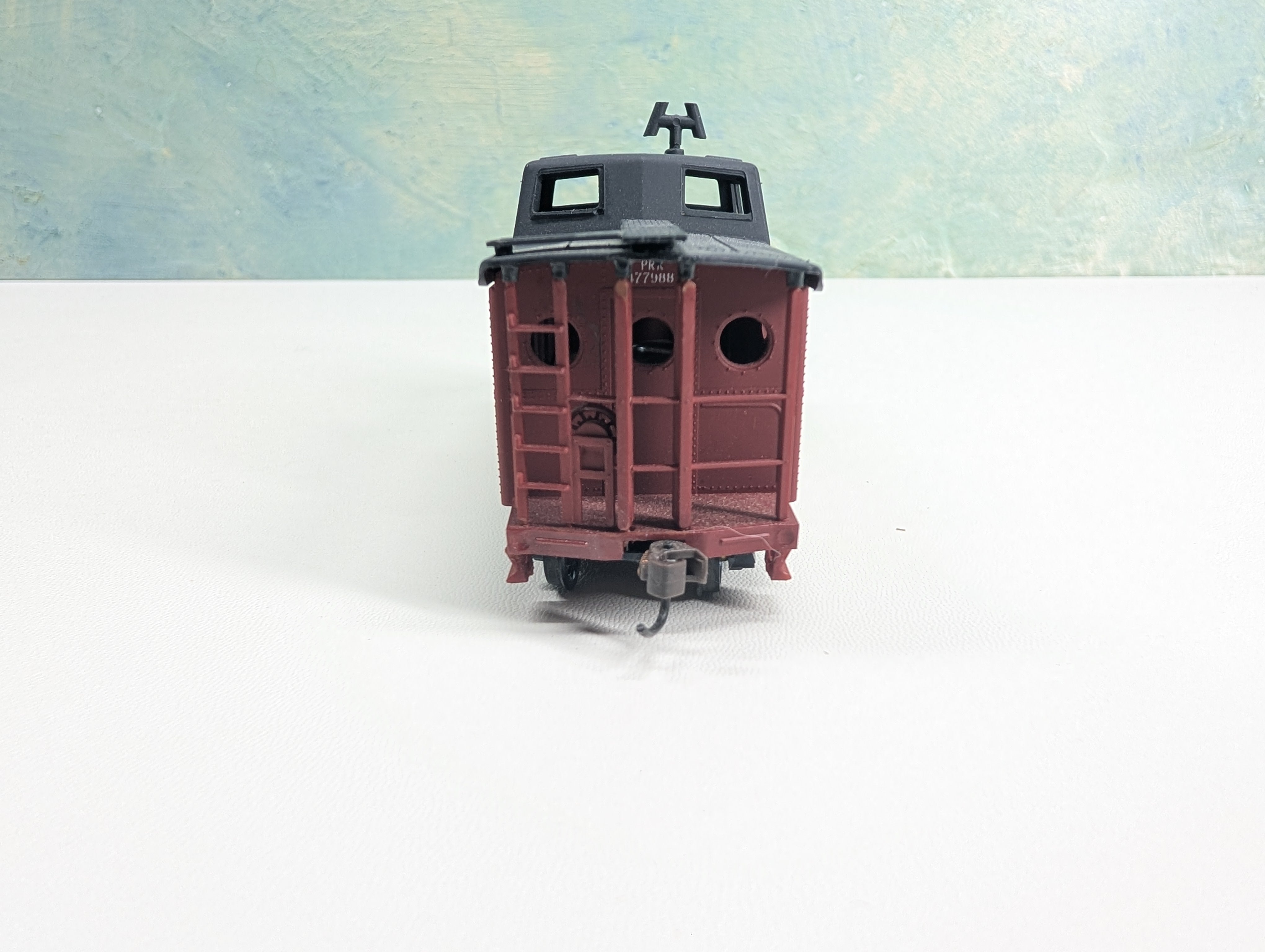 USED Bowser HO Scale N5C Caboose Pennsylvania #477988