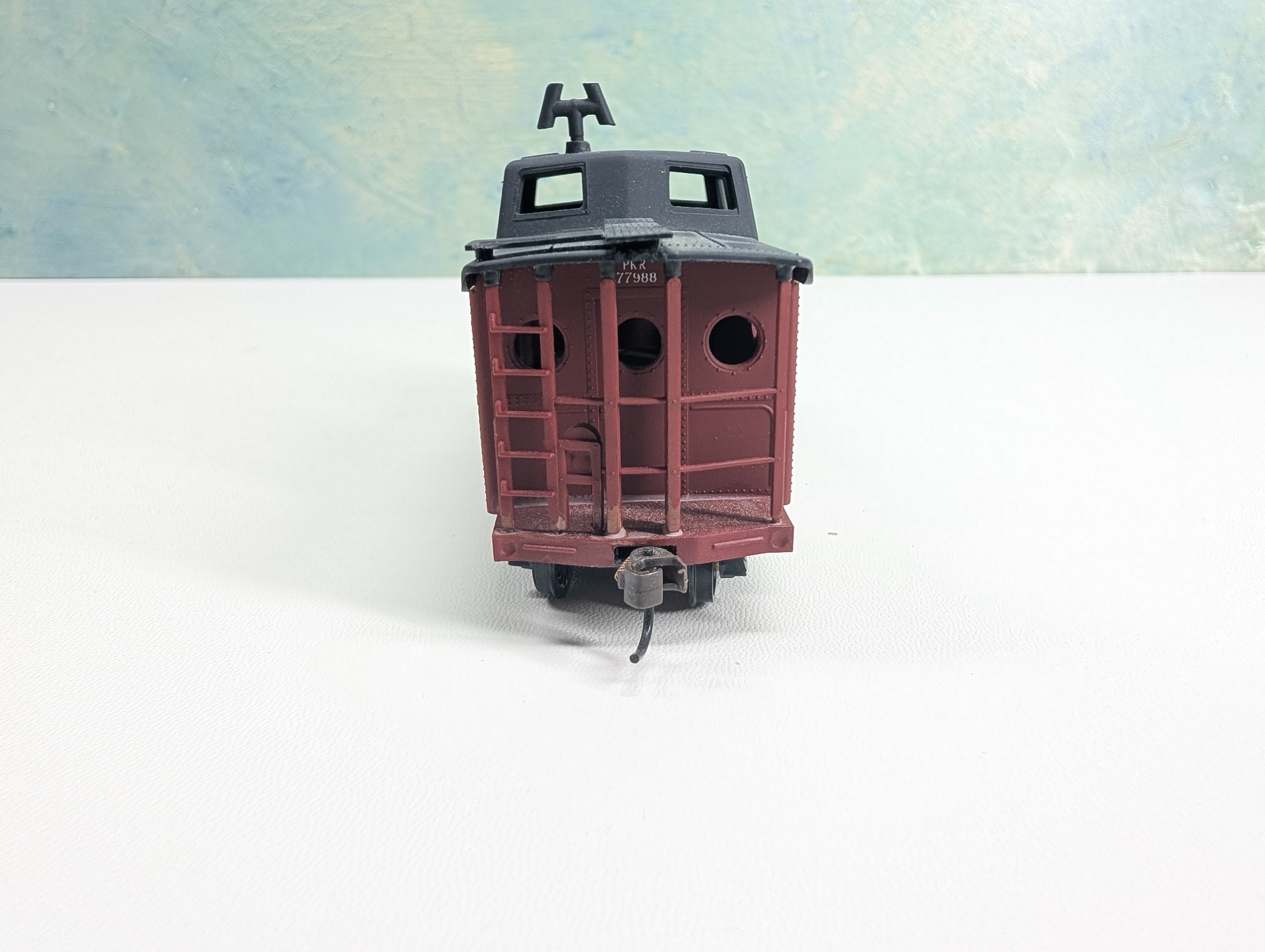 USED Bowser HO Scale N5C Caboose Pennsylvania #477988