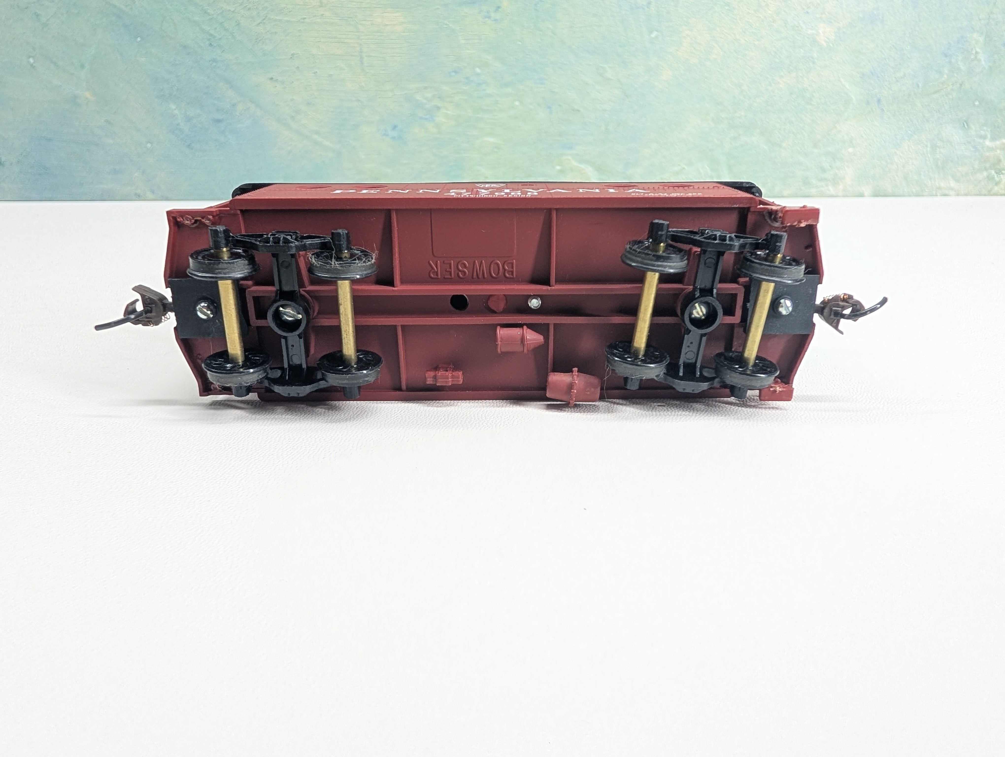 USED Bowser HO Scale N5C Caboose Pennsylvania #477988