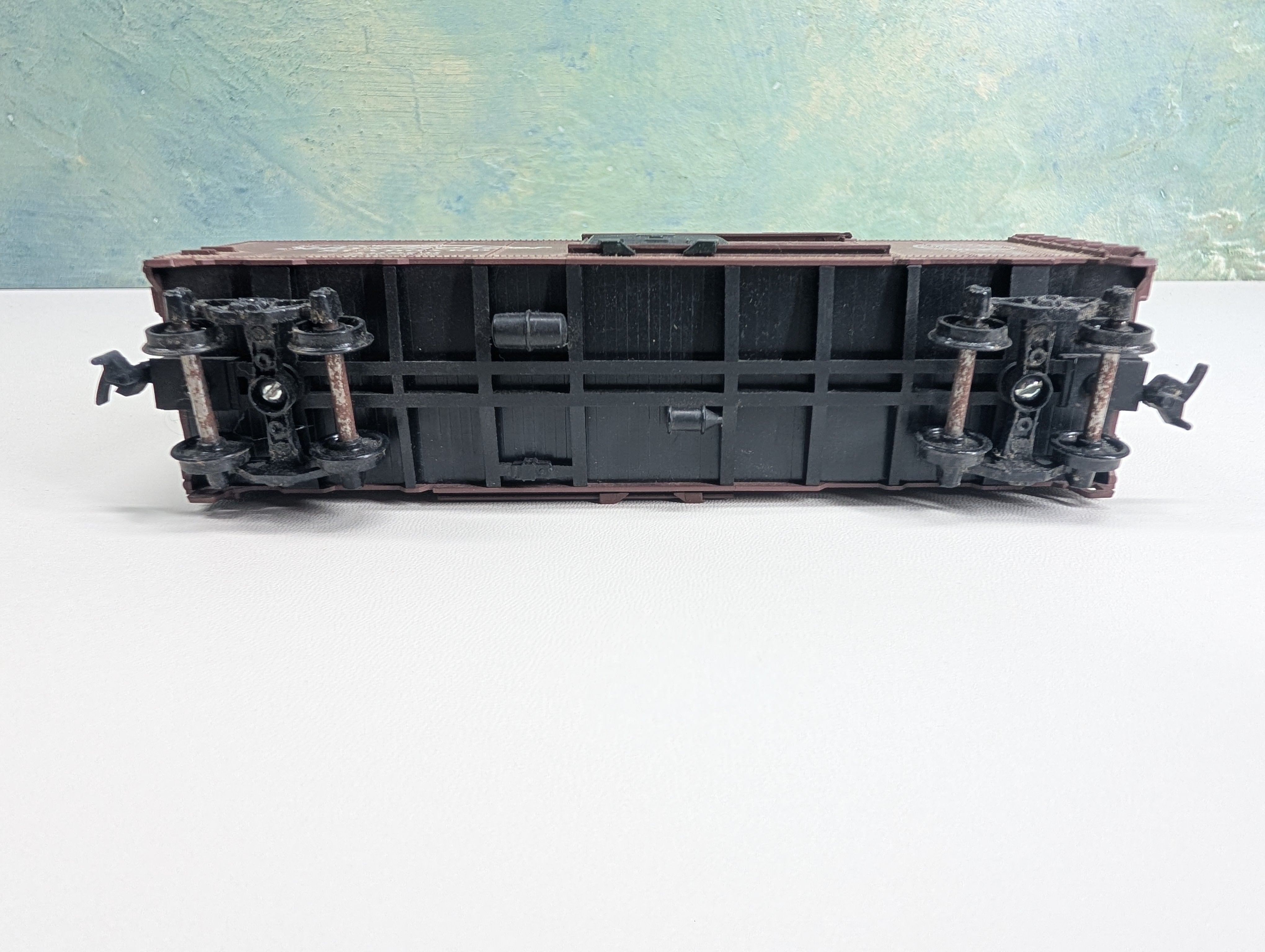 USED Athearn HO Scale 40' Box Car Seaboard Air Line #19260 Silver Meteor