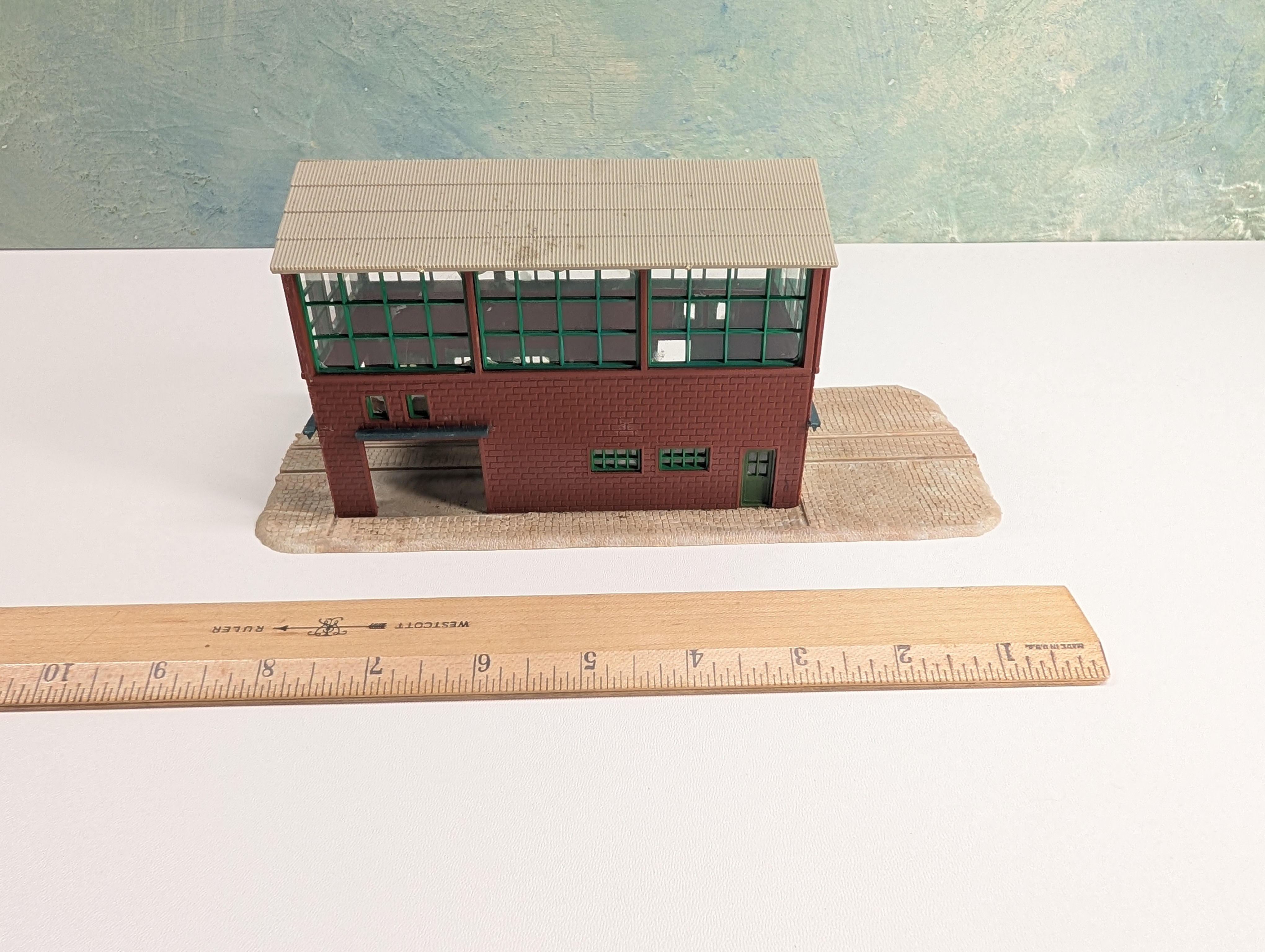 USED HO Scale Abandoned Warehouse