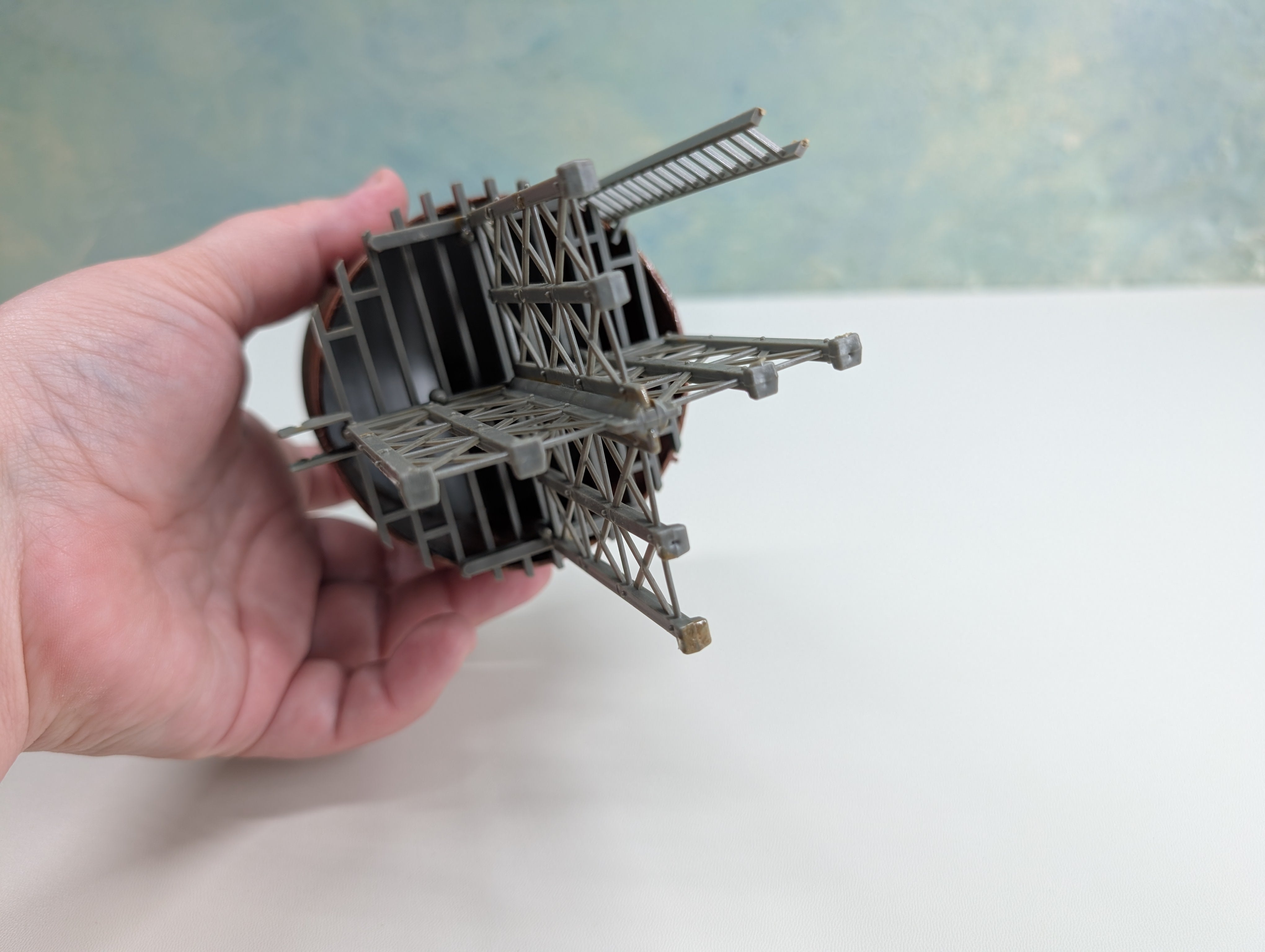 USED Bachmann Plasticville HO Scale Water Tower